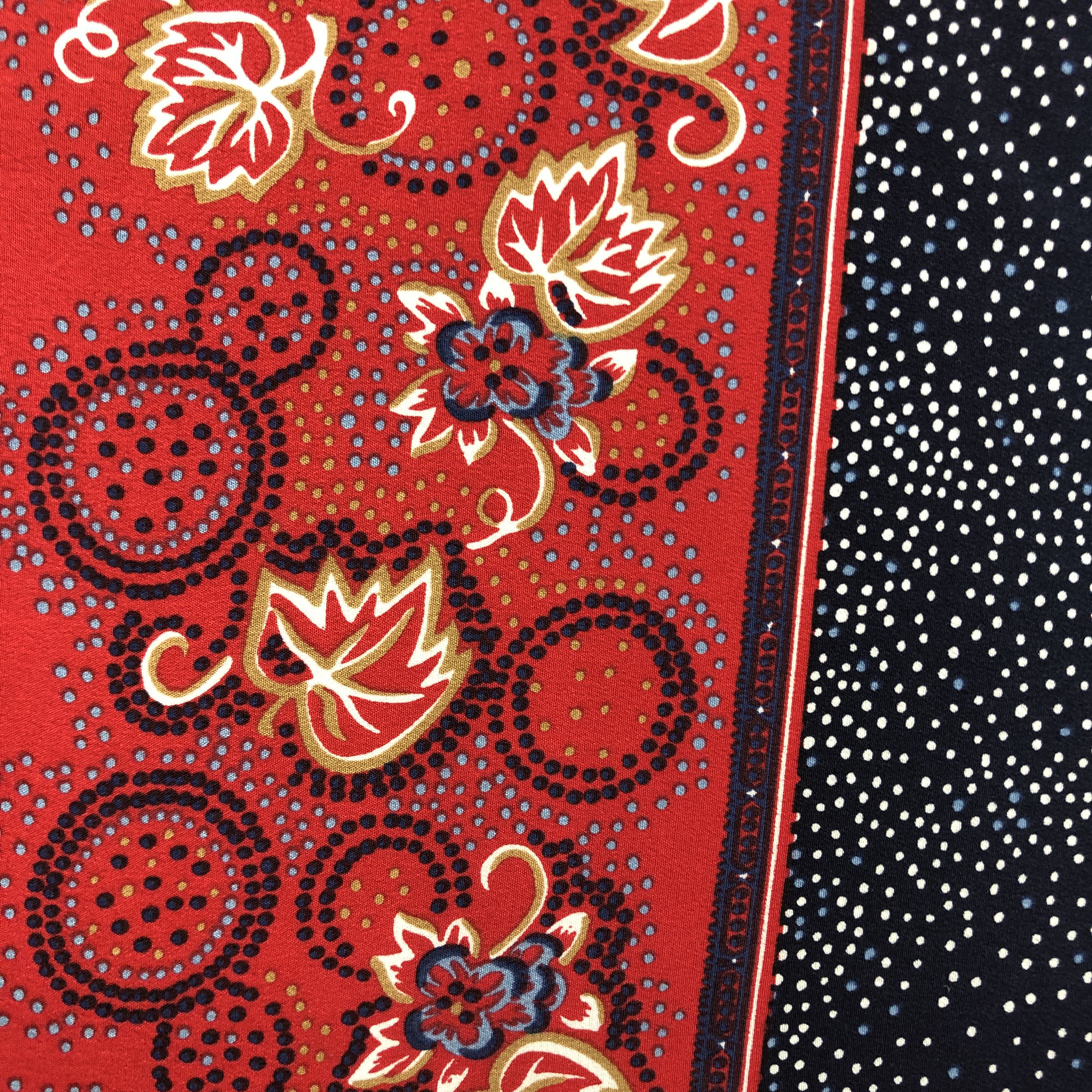 Emanuel Ungaro × Vintage Vintage Emanuel Ungaro SILK Scarf Twill Stole Wraps Scarves Size ONE SIZE - 9 Thumbnail