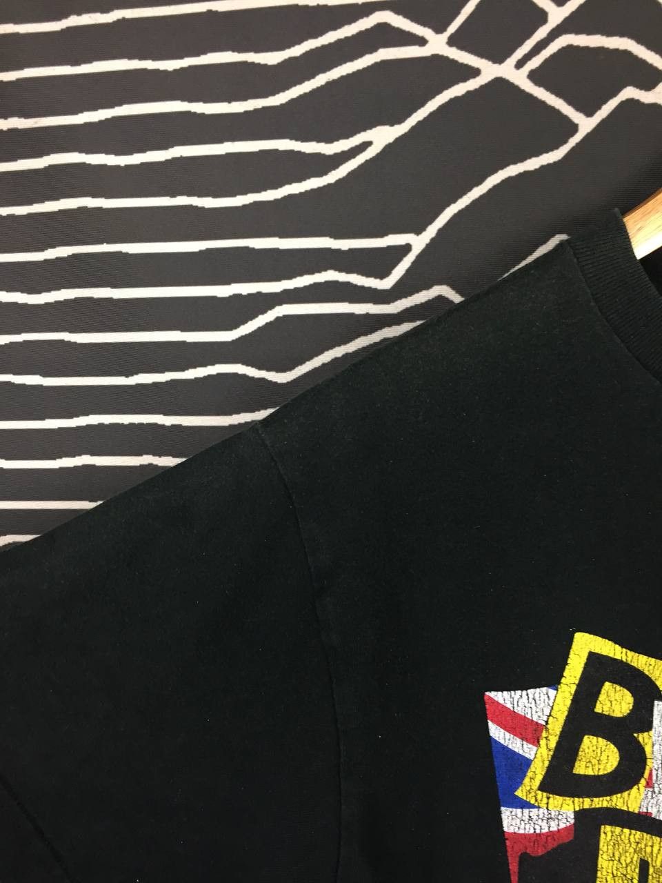 Vintage Born To Punk Sex Pistols Inspired Union Jack Tee Size US M / EU 48-50 / 2 - 5 Thumbnail