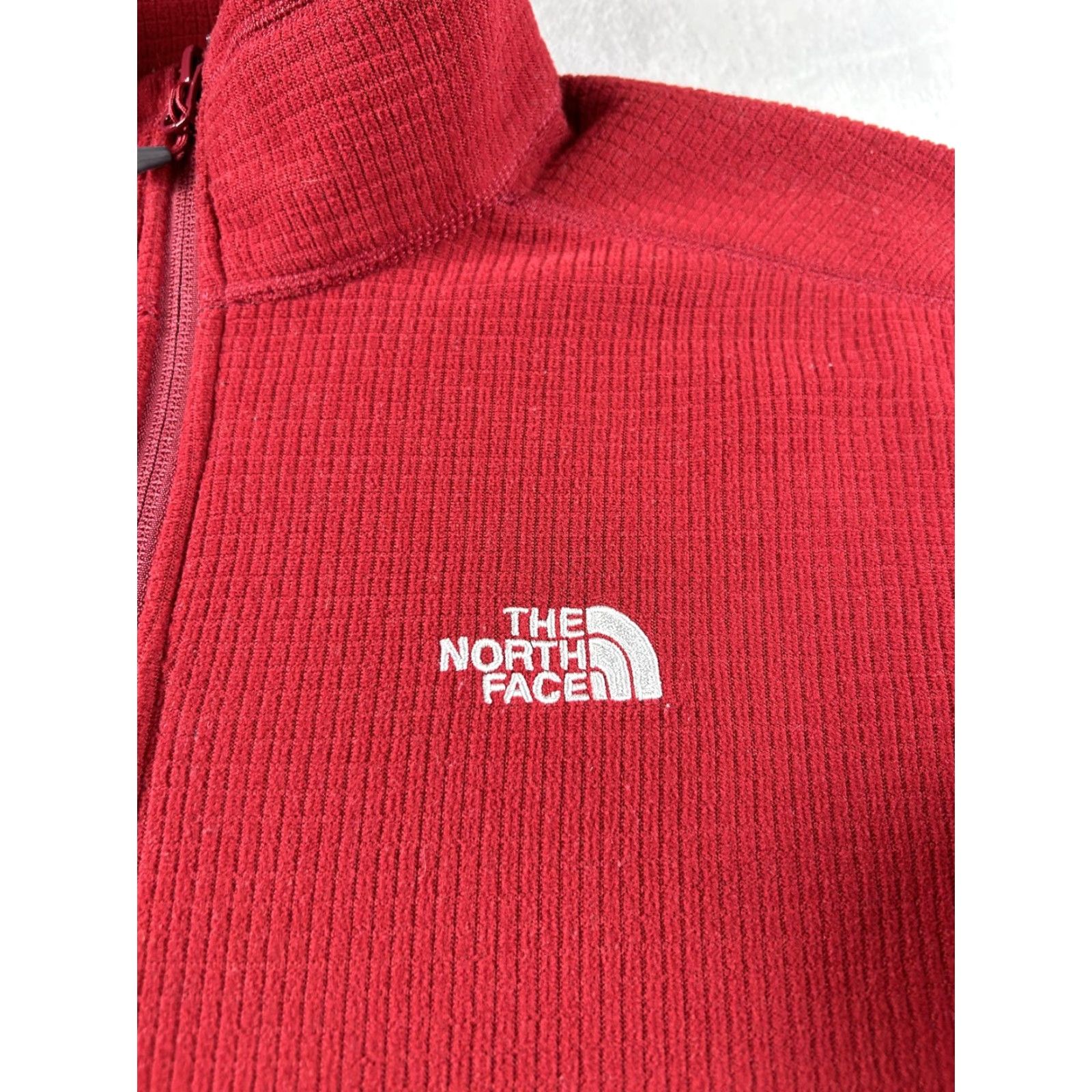 The North Face The North Face Fleece Pullover Mens M Red Quarter Zip Grid Mock Neck Pullover 1/4 Zip Hiking Size US M / EU 48-50 / 2 - 4 Thumbnail