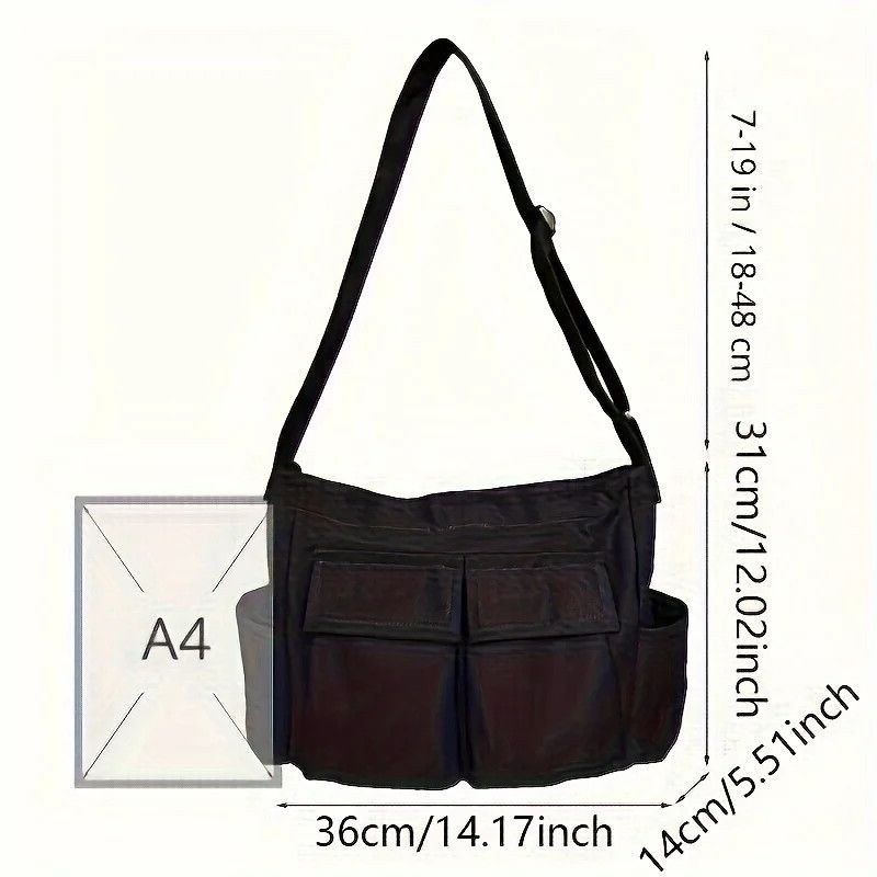 Japanese Brand Canvas Military Backpack Size ONE SIZE - 5 Thumbnail