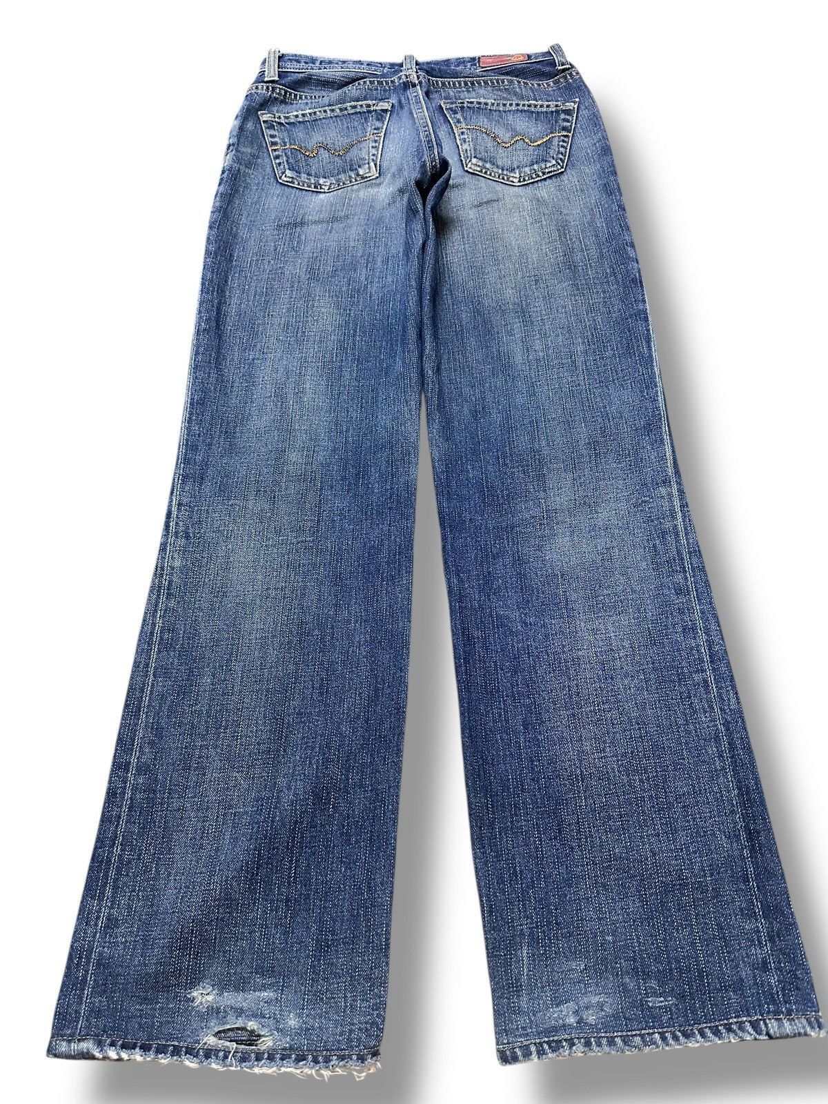 AG Adriano Goldschmied AG Baggy Loose Jeans Style With Faded Wash Size US 28 / EU 44 - 2 Thumbnail