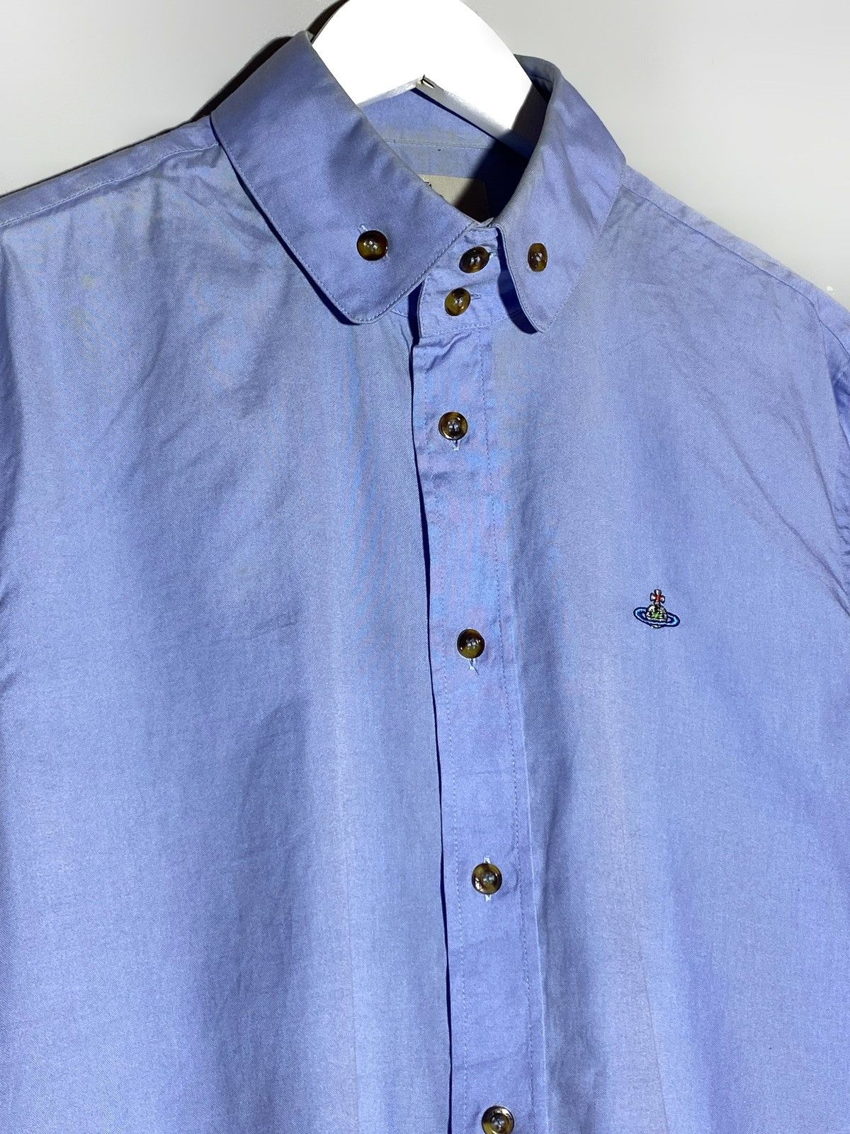 Vivienne Westwood Vivienne Westwood Shirt Orb Logo Size US L / EU 52-54 / 3 - 3 Thumbnail