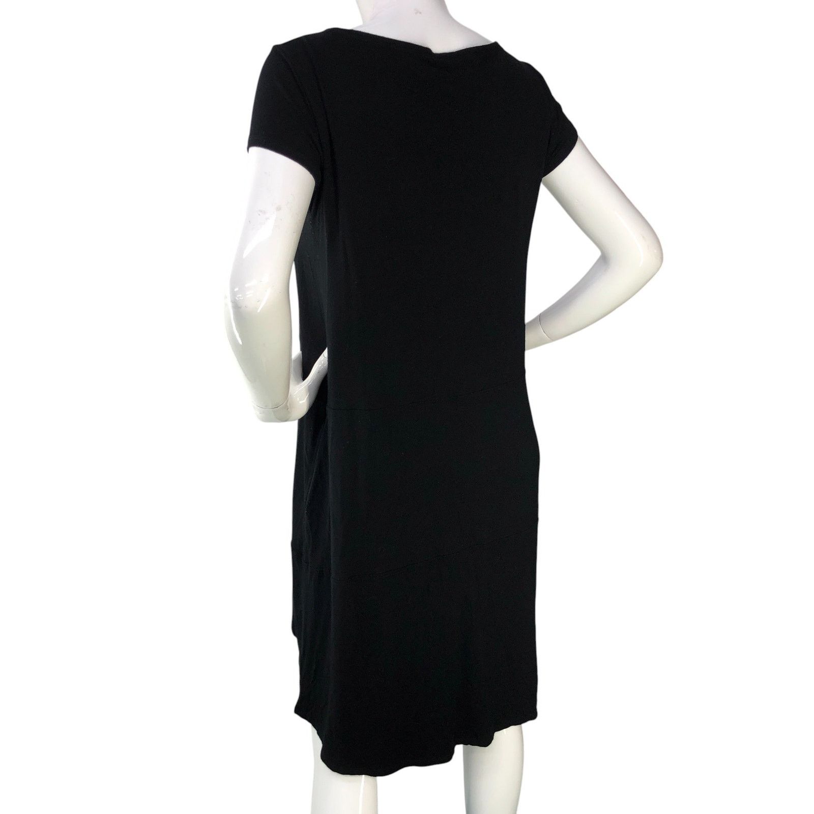 Eileen Fisher Eileen Fisher Size S Dress Viscose Jersey Scoop Neck POCKETS Size S / US 4 / IT 40 - 7 Thumbnail