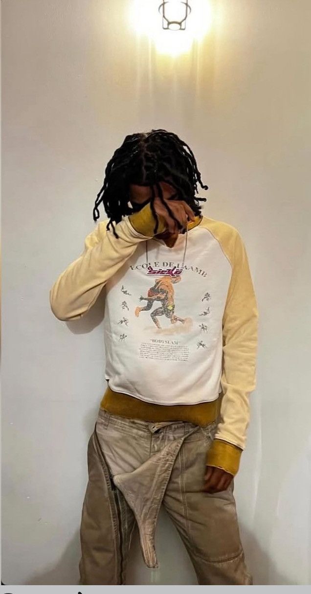 Other Laamb' Crewneck - Sand Yellow Size US XL / EU 56 / 4 - 1 Thumbnail