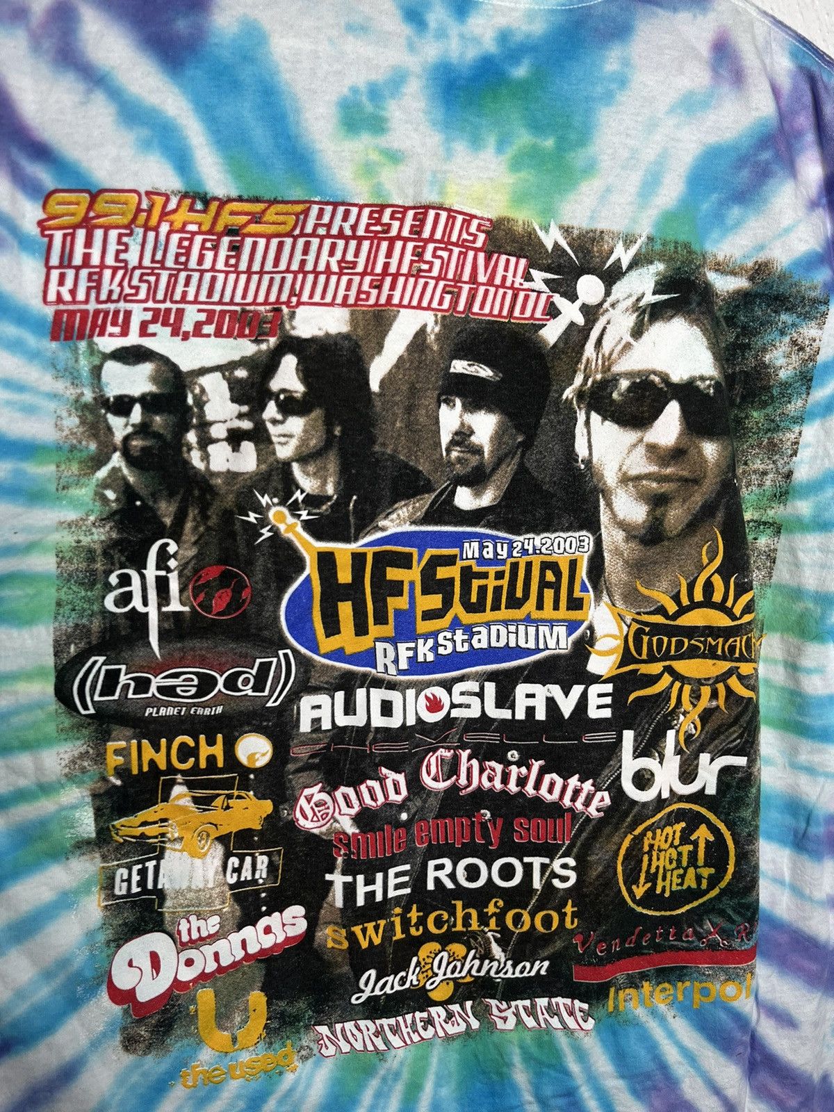 Vintage HFSTIVAL AUDIOSLAVE 2003 Size US XL / EU 56 / 4 - 10 Thumbnail