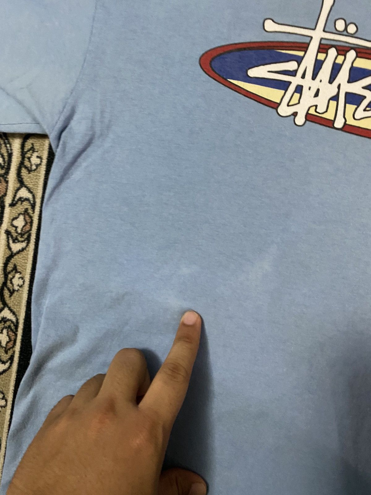 Stussy × Vintage Stussy vtg tee Size US L / EU 52-54 / 3 - 2 Thumbnail