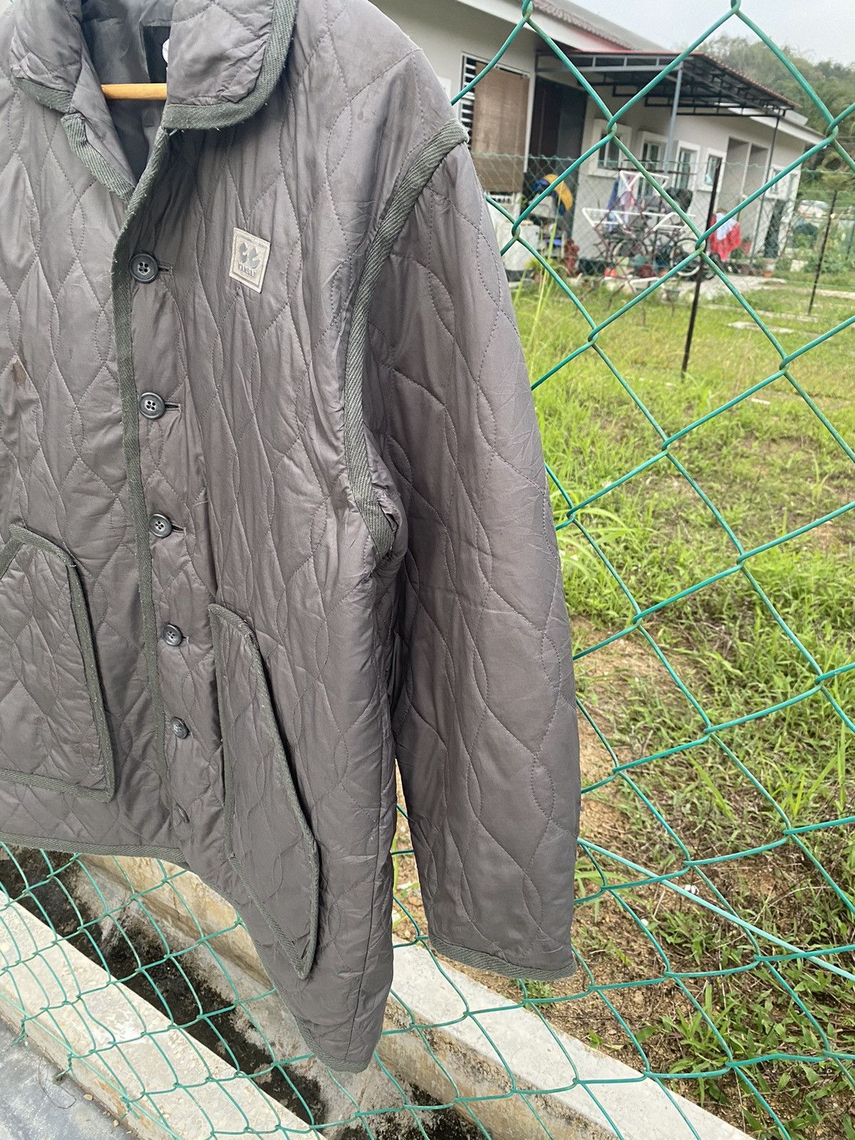 Japanese Brand × Kansai Yamamoto × Vintage Vintage C C Kansai Quilted Jacket Size US M / EU 48-50 / 2 - 6 Thumbnail