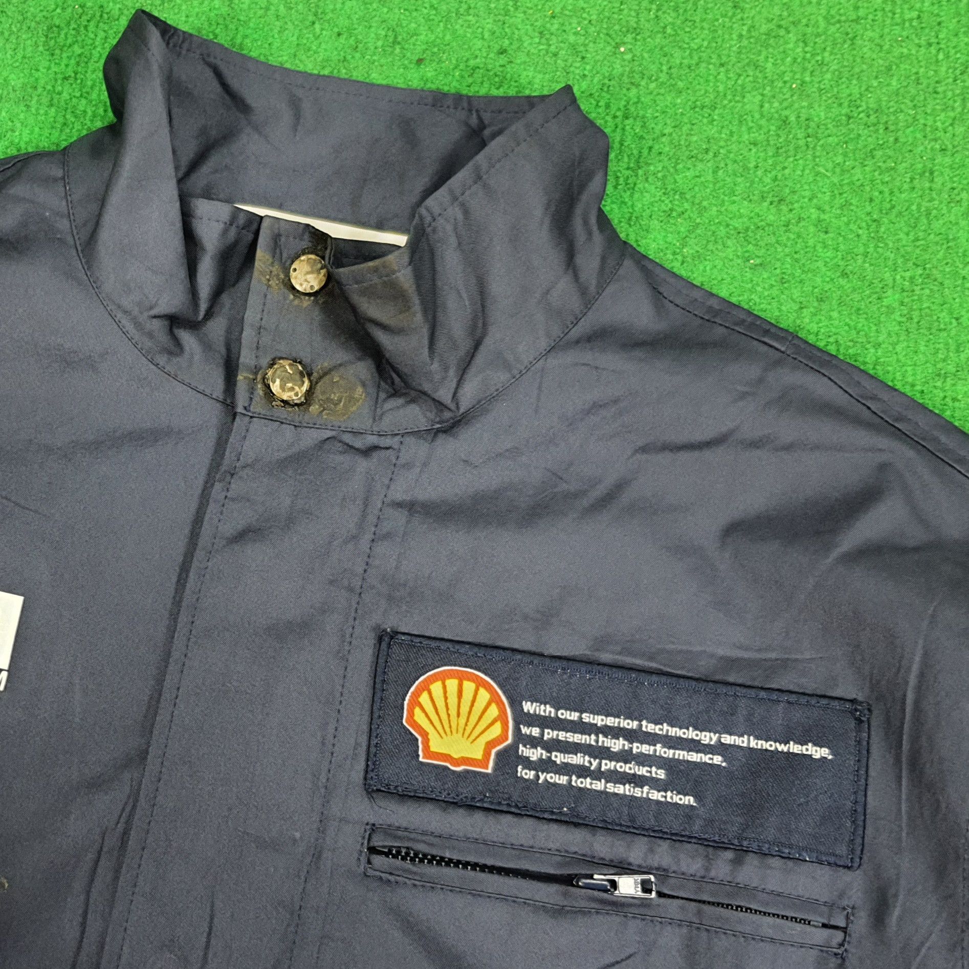 Japanese Brand × Vintage Vintage NISMO X Shell Motorsports Racing Team Jacket Size US L / EU 52-54 / 3 - 4 Thumbnail