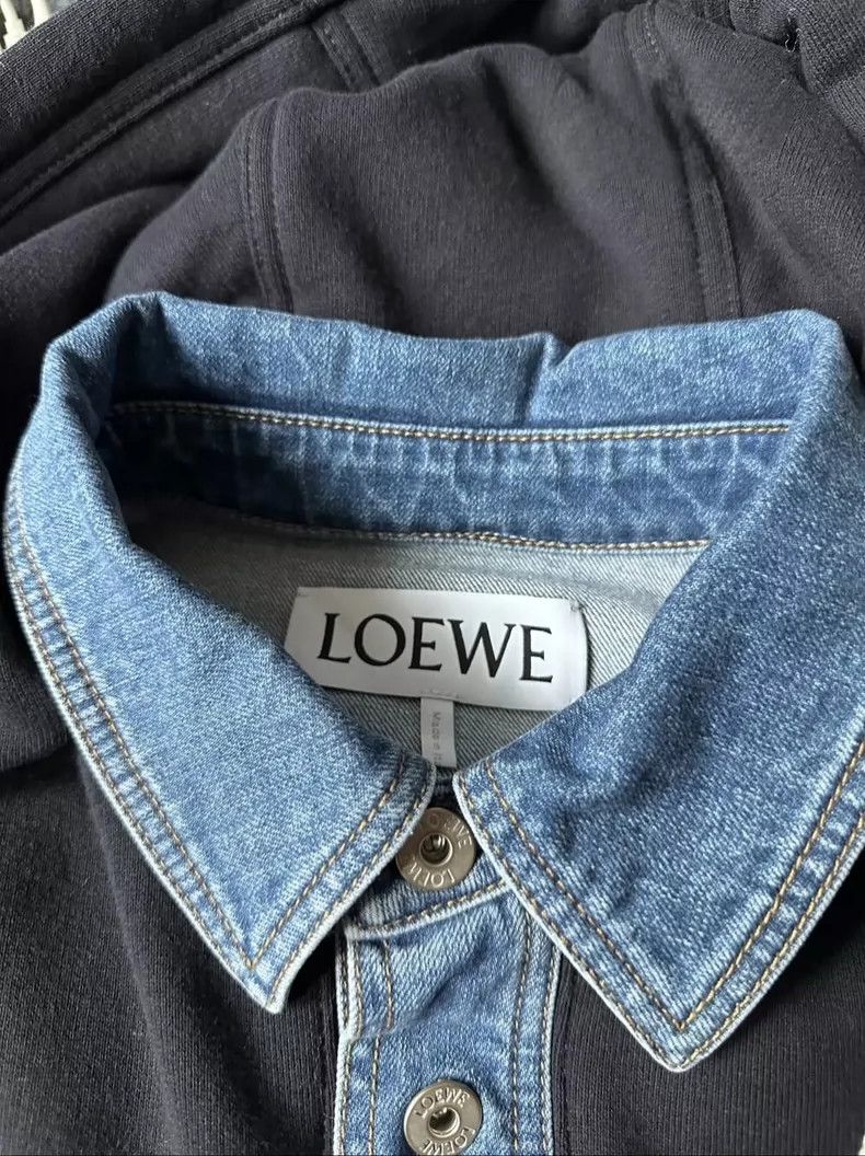 Loewe Loewe Cowboy patchwork coat Size L / US 10 / IT 46 - 3 Thumbnail
