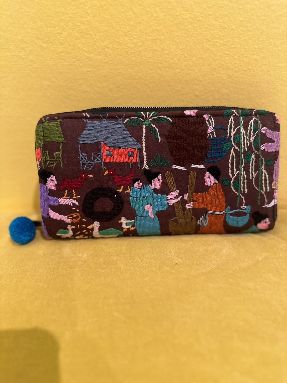 Other Colorful Embroidered Wallet Size ONE SIZE - 1 Thumbnail