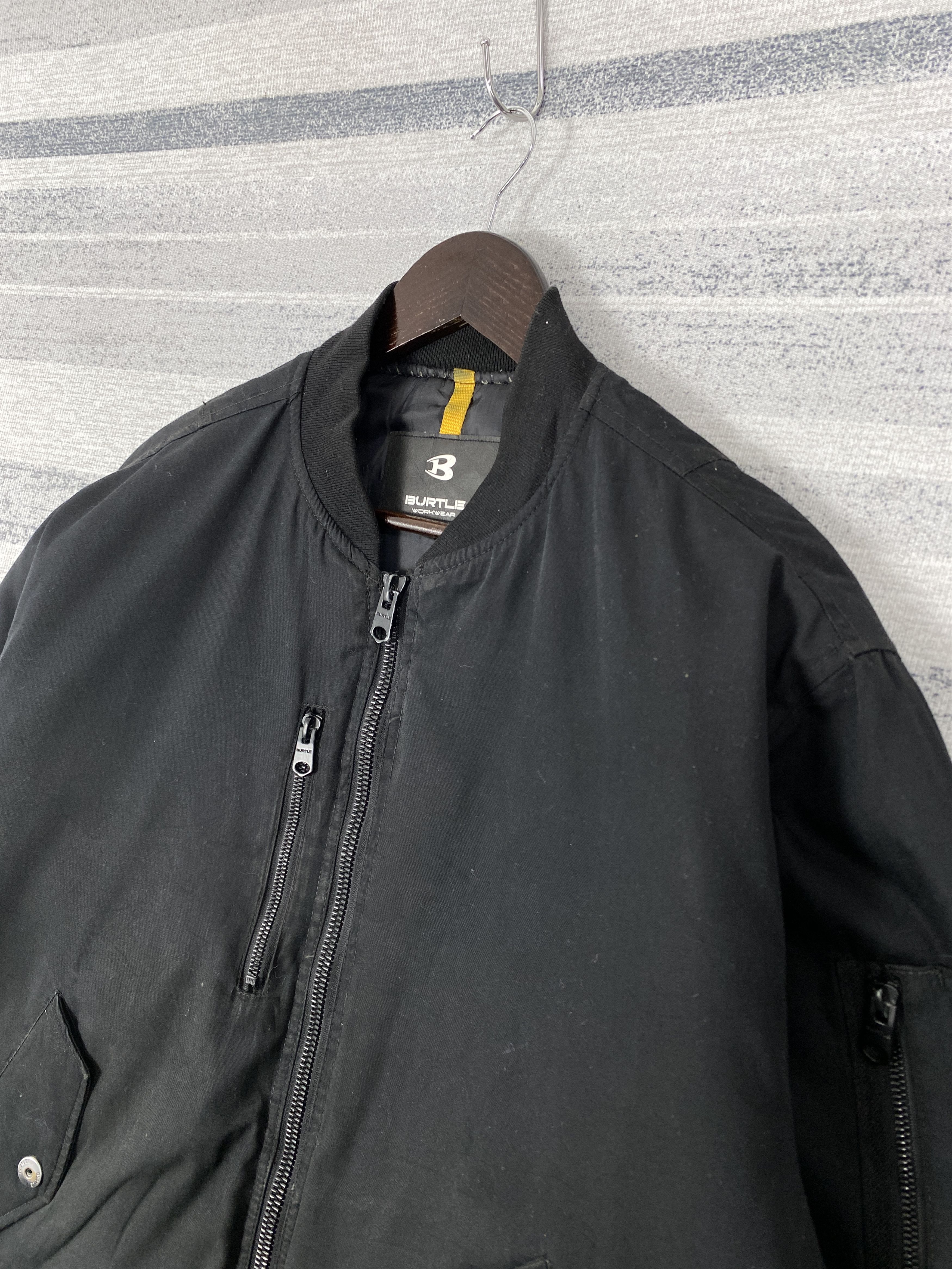Japanese Brand Vintage Burtle Bombers Jacket K0215 Size US XXL / EU 58 / 5 - 3 Thumbnail