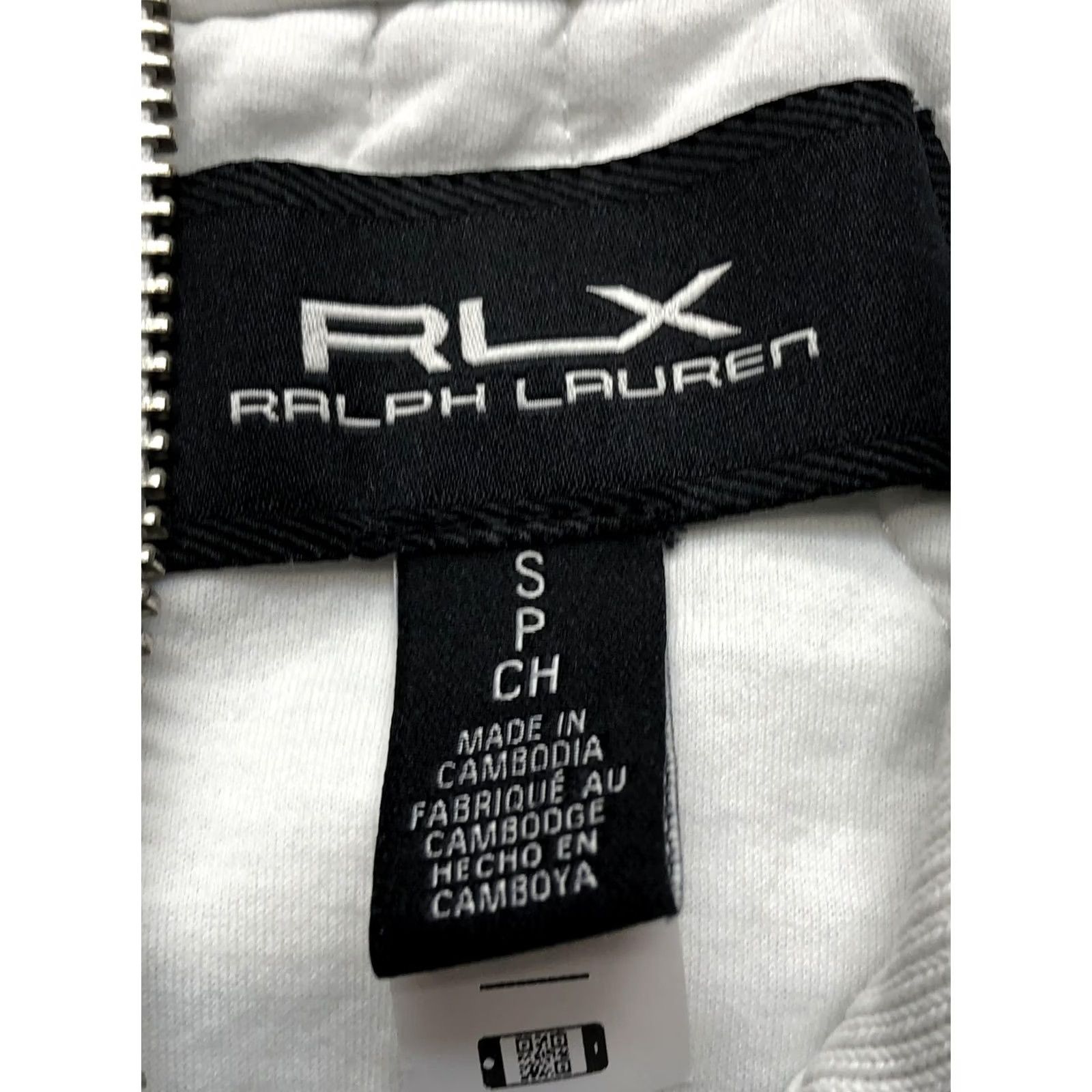 RLX Ralph Lauren RLX Ralph Lauren Golf Jacket Mens Small White Quilted 1/2 Zip Pullover Insulated Size US S / EU 44-46 / 1 - 6 Thumbnail