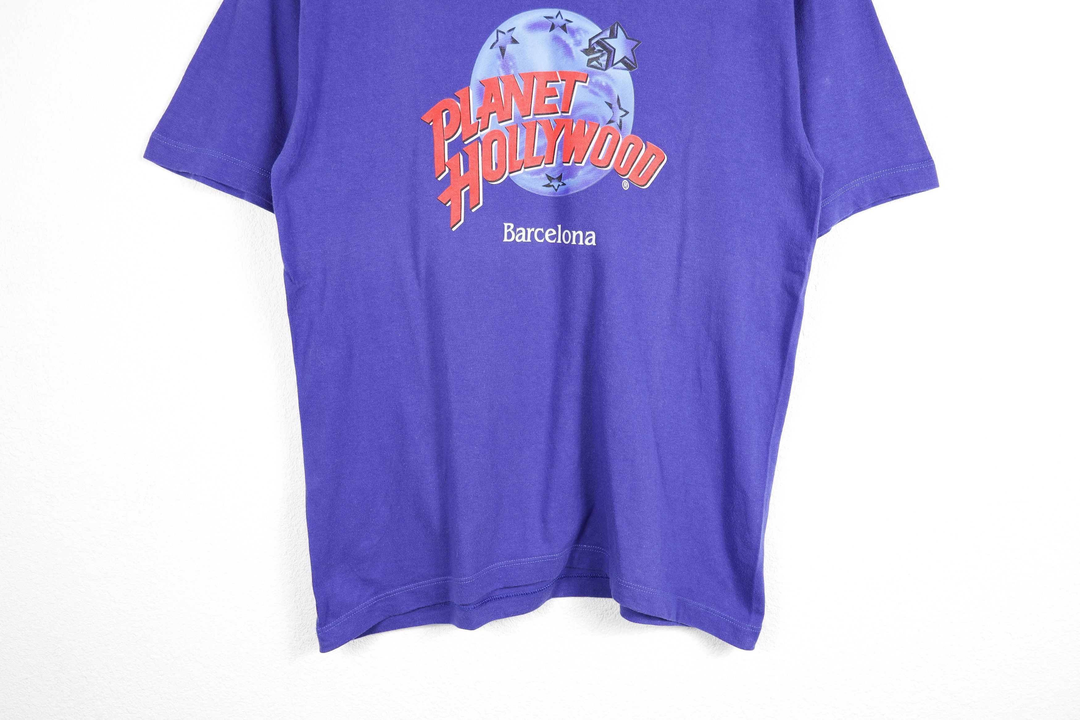 Planet Hollywood Vintage Planet Hollywood Barcelona Graphic Print Tee T-shirt Size US M / EU 48-50 / 2 - 3 Thumbnail