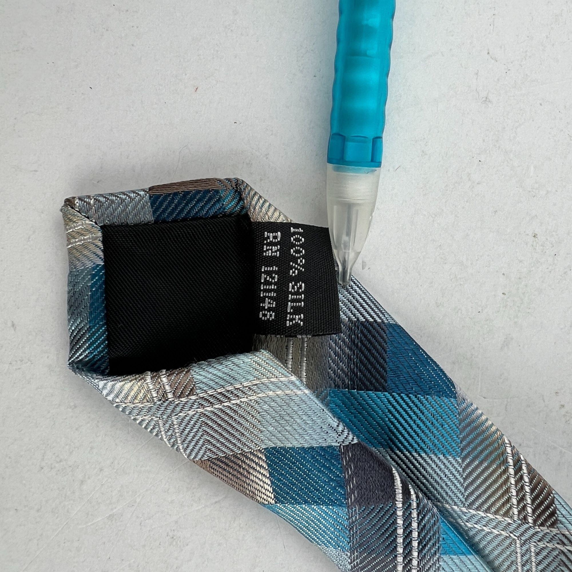 Other StateMents Blue Aqua Geometric Necktie Tie Size ONE SIZE - 6 Thumbnail
