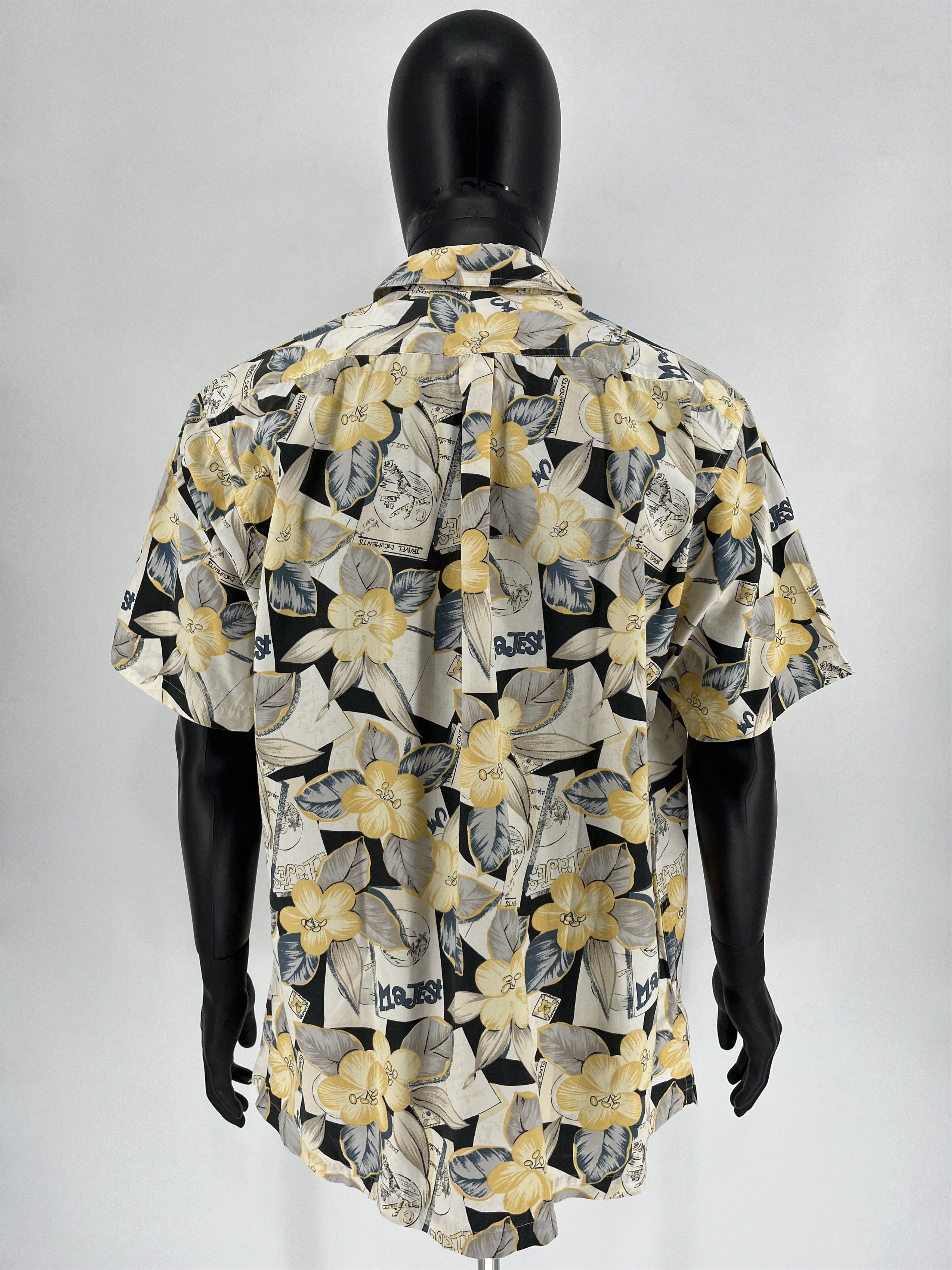 Vintage Vintage Art Streetwear Hawaiian Travis Scott style Size US L / EU 52-54 / 3 - 9 Thumbnail