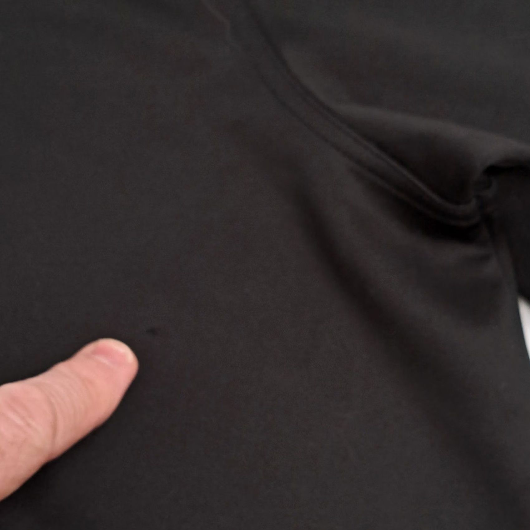 Vintage Hickey Freeman Quarter Zip Pullover Mens L Black Polyester Spandex Stretch Mock Neck Zipper Logo Breathable Lightweight Casual Activewear Golf Travel Size US L / EU 52-54 / 3 - 7 Thumbnail
