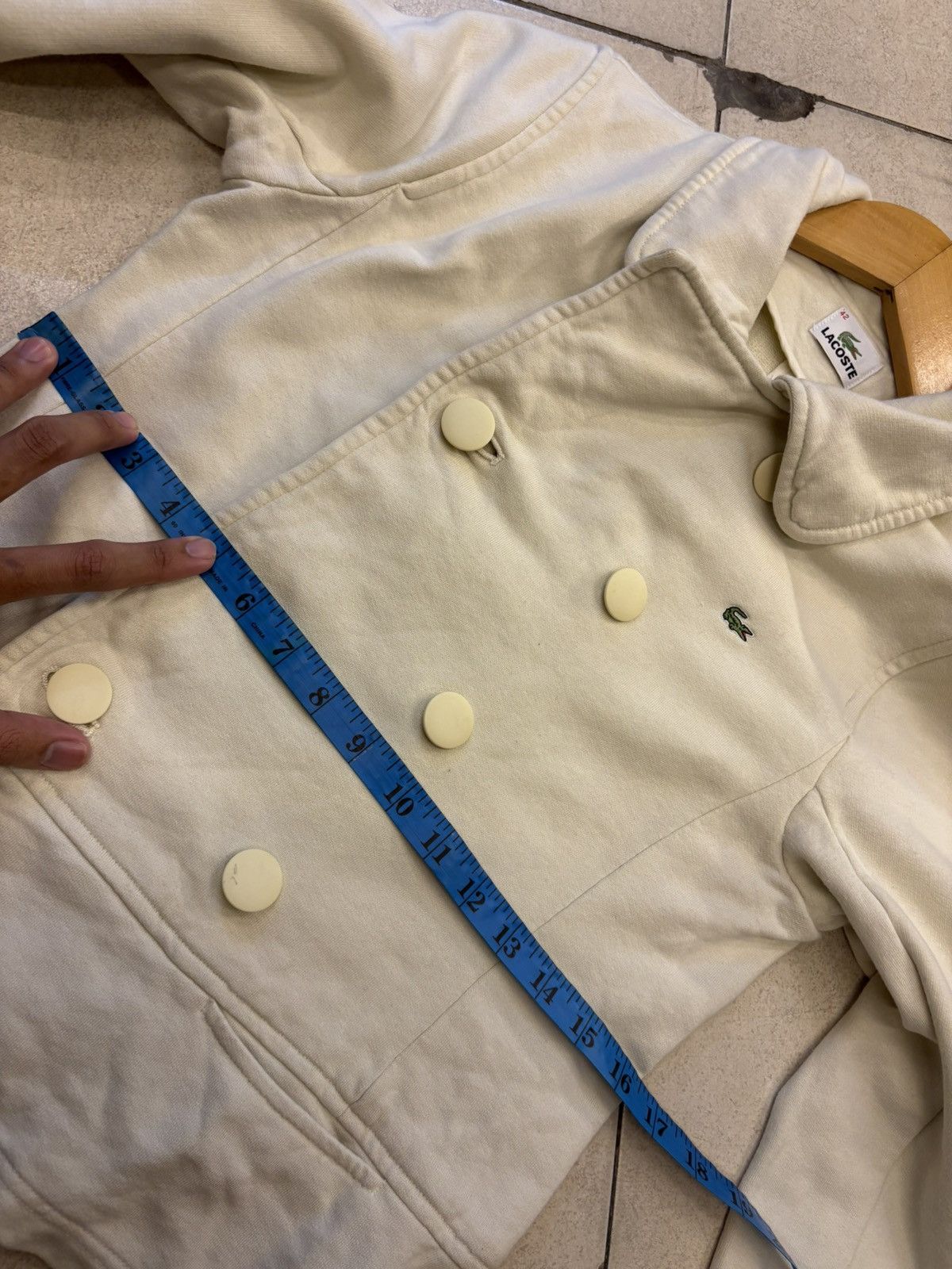 Lacoste Vintage Lacoste Button Up 🔥 Size XS / US 0-2 / IT 36-38 - 9 Thumbnail