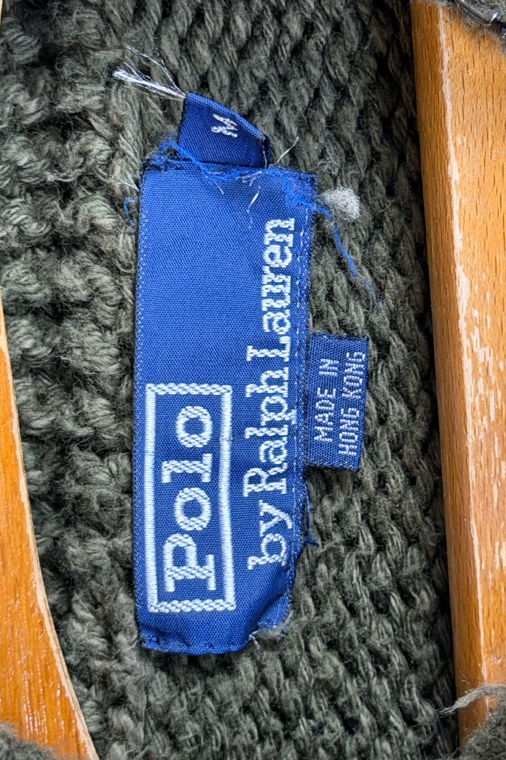 Ralph Lauren Polo Tiger Rose Cowichan Knit Cardigan 90s image 6