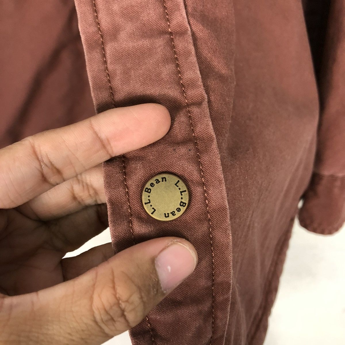 Japanese Brand 🔥VINTAGE SHIRT CHORE WORK JACKET BLANKET L.L.BEAN Size US S / EU 44-46 / 1 - 18 Thumbnail