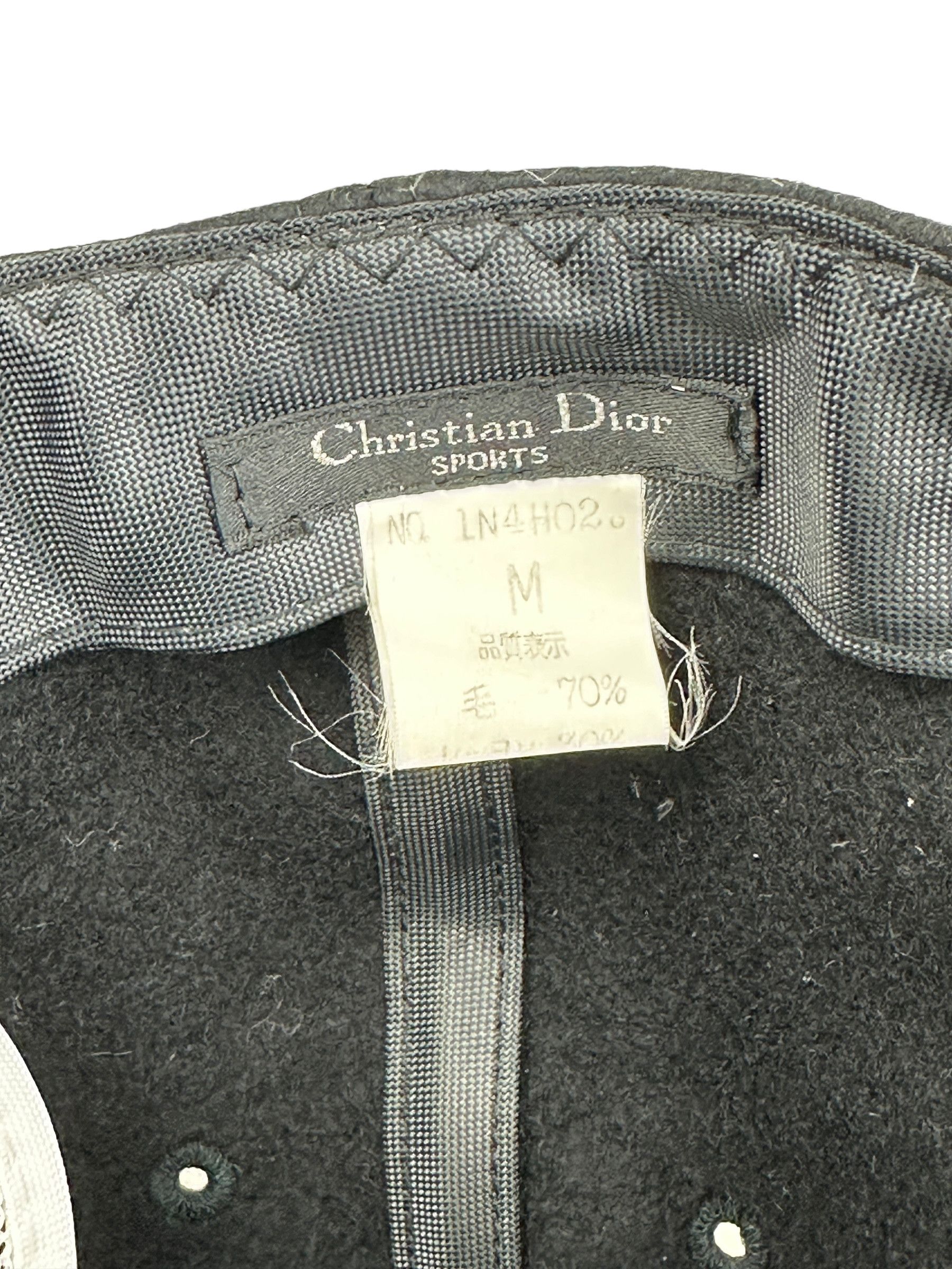 Dior Vintage Dior Sports Wool Felt Baseball Trucker Hat Size ONE SIZE - 6 Thumbnail