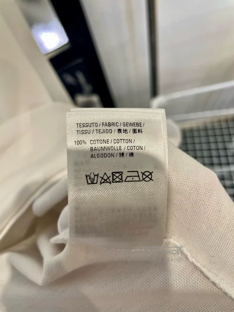 Balenciaga Balenciaga Logo Printed Round Neck Short Sleeve White T-Sh Size US L / EU 52-54 / 3 - 6 Thumbnail