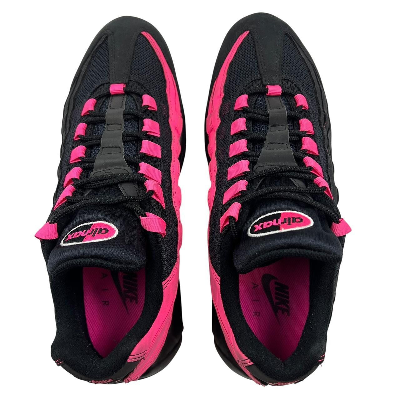 Nike Nike Air Max 95 Black Pink Blast - Size US 10.5 / EU 44.5 Size US 10.5 / EU 43-44 - 5 Thumbnail