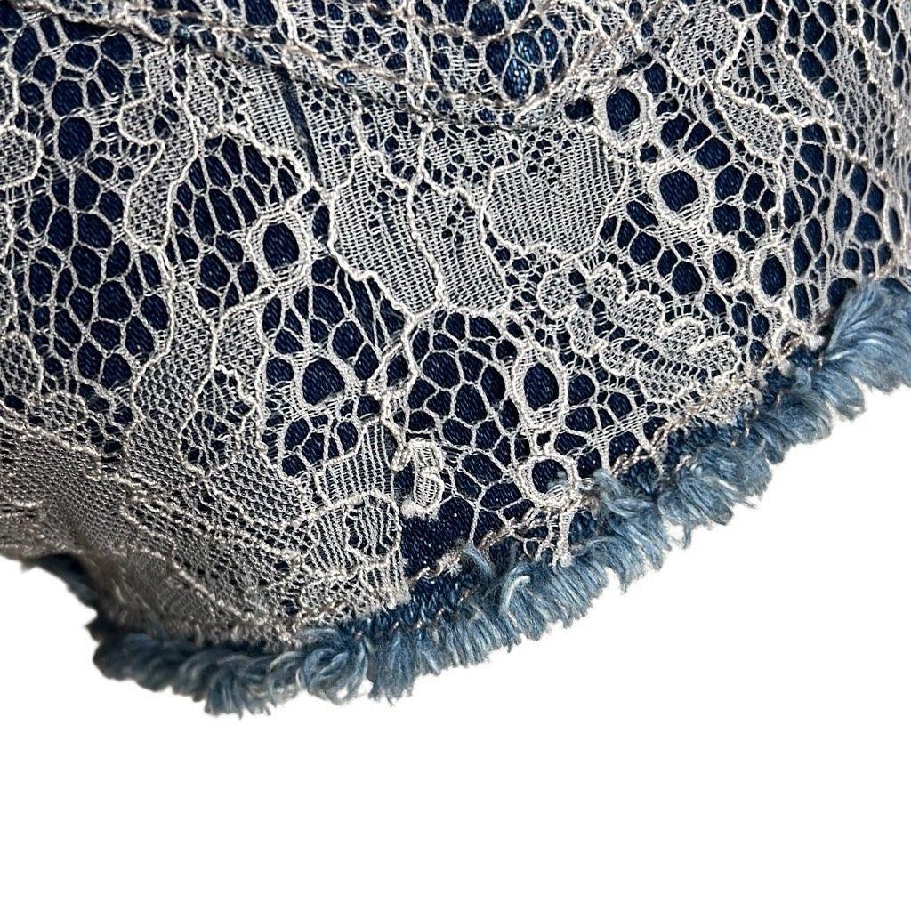 Joe's Joe’s Jeans Lace over Denim Shorts 25 Size 25" / US 0 / IT 36 - 16 Thumbnail