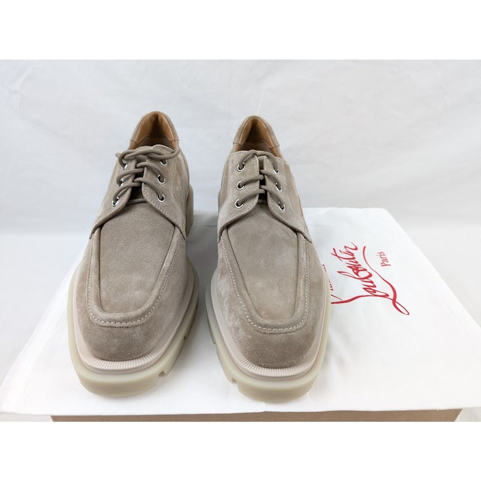 Christian Louboutin o1rshd1 Our Georges L Flat Shoes in Saharienne Size US 10.5 / EU 43-44 - 4 Thumbnail