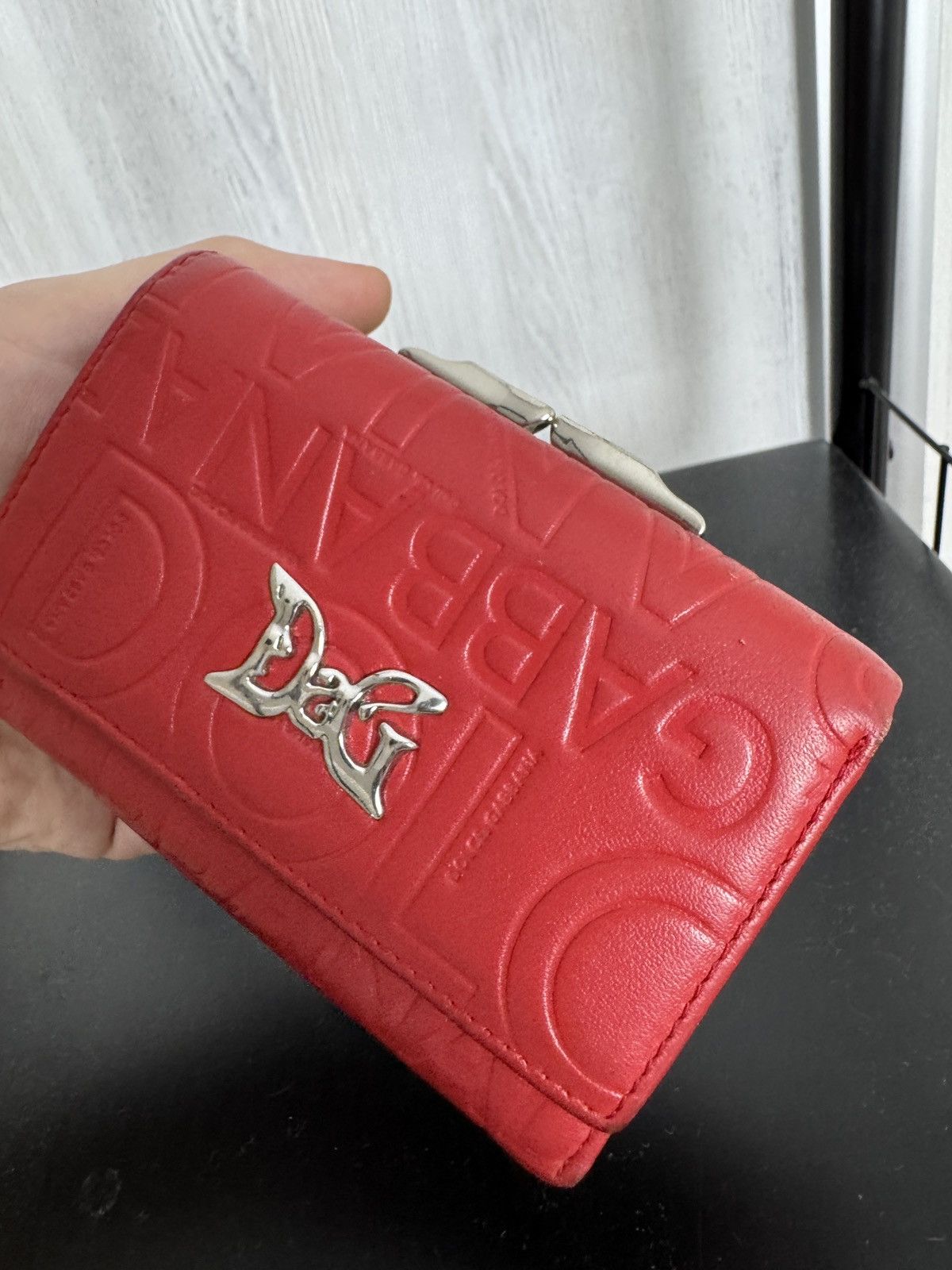 Dolce & Gabbana Dolce & Gabbana Red monogram small wallet Size ONE SIZE - 5 Thumbnail