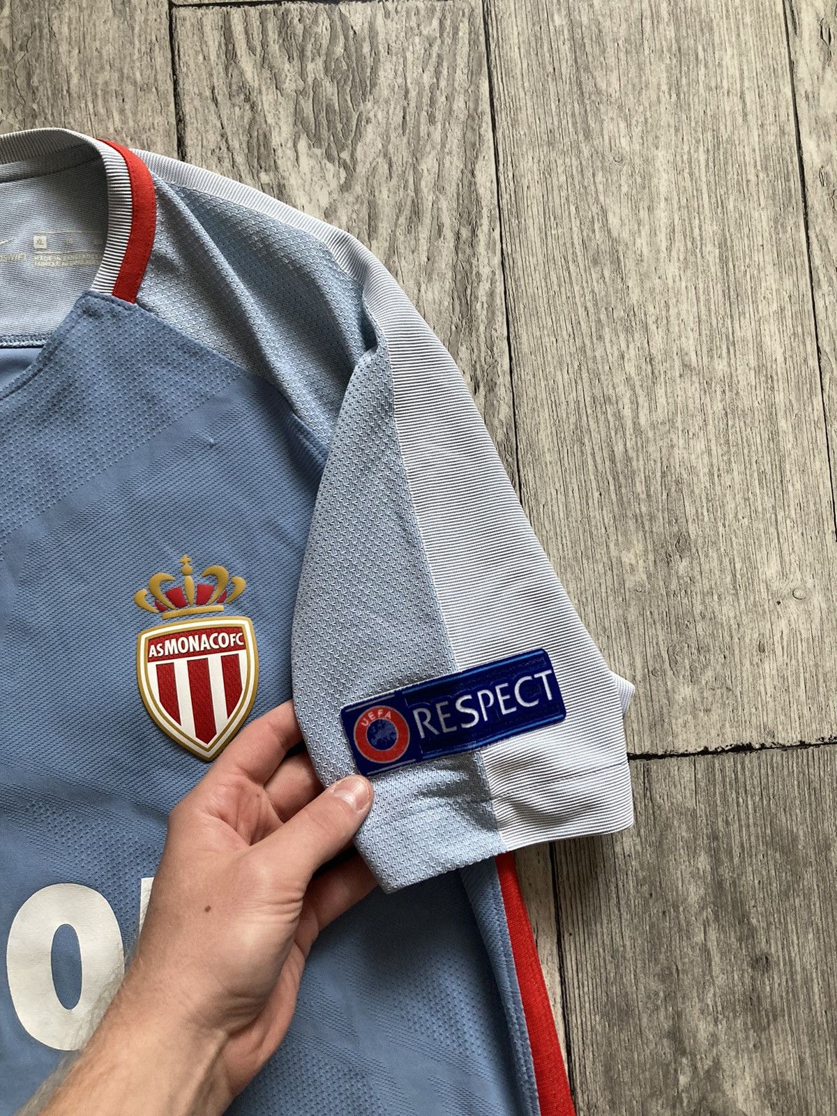 Nike Nike as Monaco player issue UCL soccer football jersey XL Size US XL / EU 56 / 4 - 9 Thumbnail