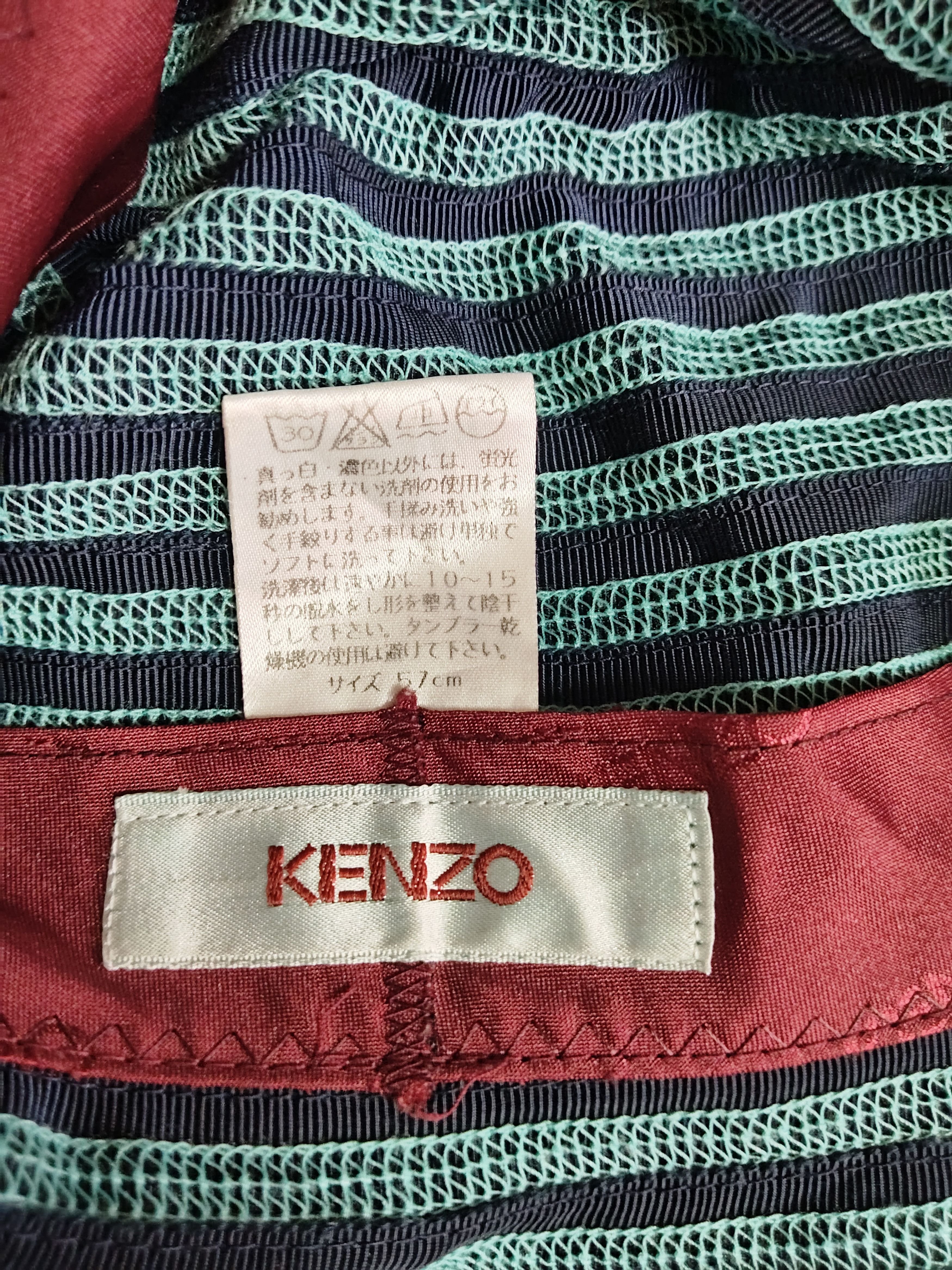 Kenzo KENZO Stripes Bucket Hat Size ONE SIZE - 5 Thumbnail