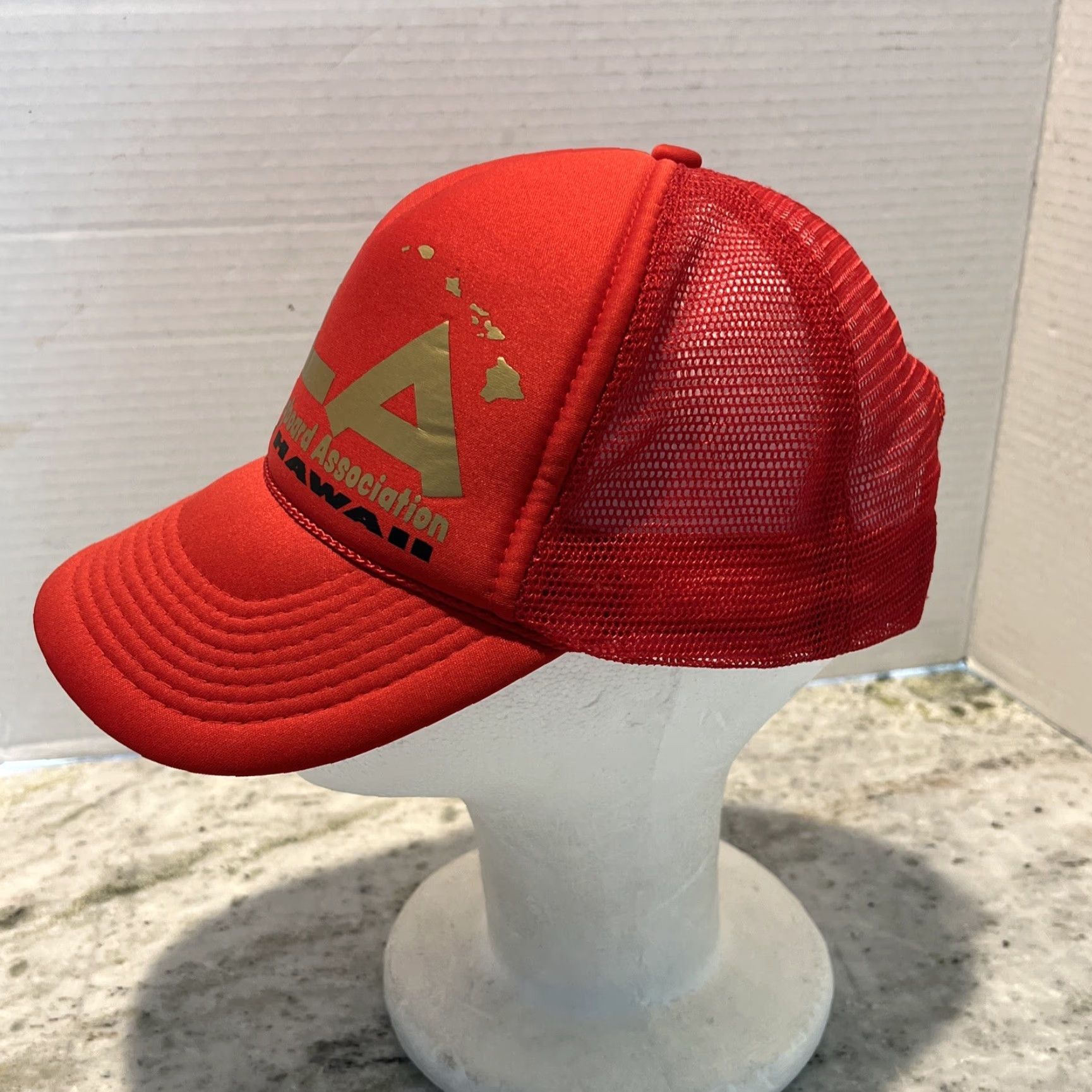 Vintage VINTAGE Nissun Hawaiian Snapback Hat Adjustable Red Surfer Girl Casual Mens Size ONE SIZE - 3 Thumbnail