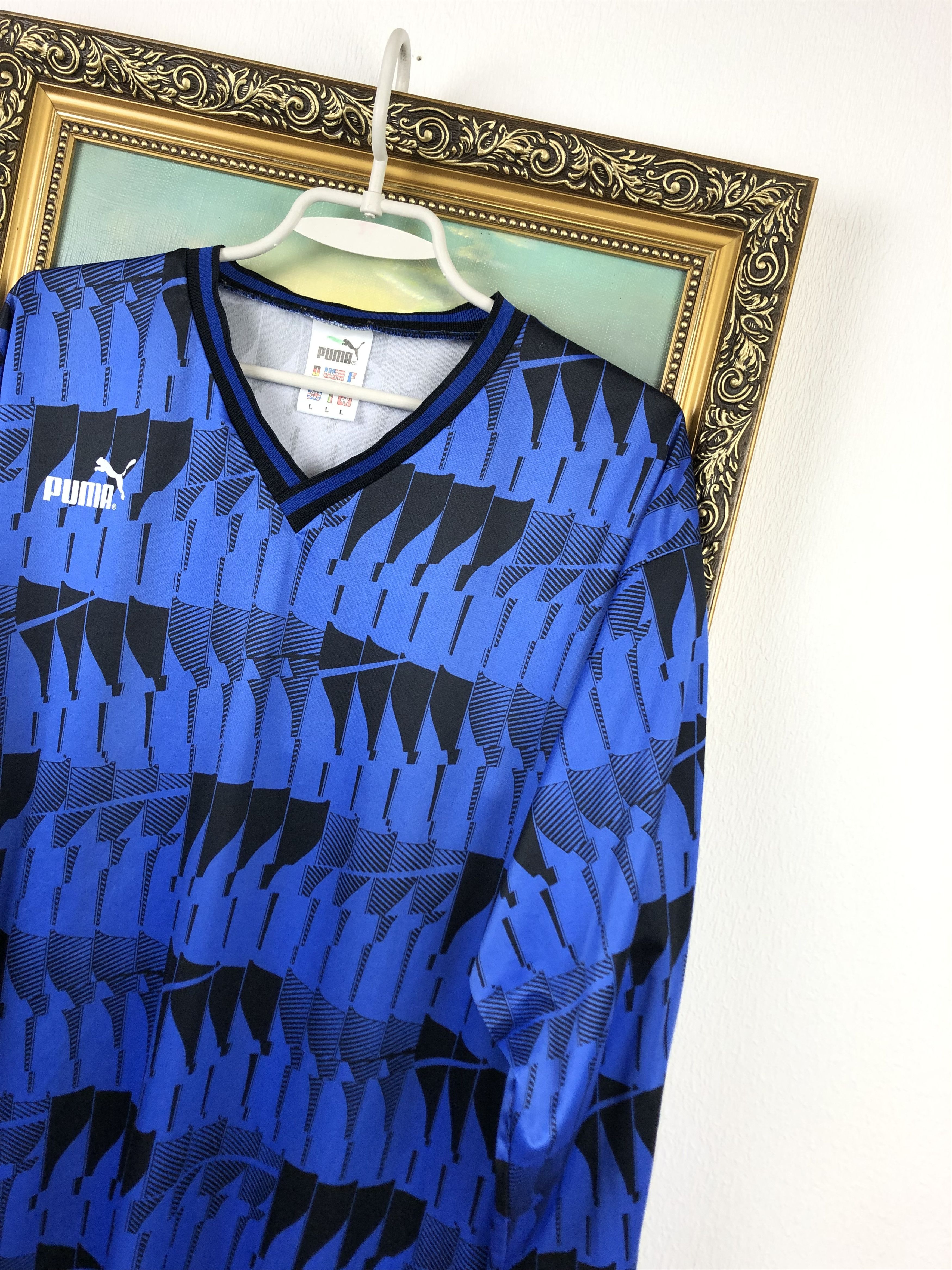 Puma Vintage West Germany Template Football Shirt Long Sleeve Size US L / EU 52-54 / 3 - 4 Thumbnail