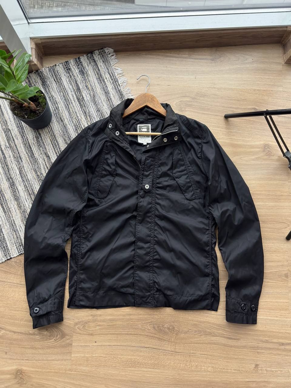 G-Star G-STAR VINTAGE LIGHT JACKET BLACK NYLON Y2K STREETWEAR MEN’S Size US M / EU 48-50 / 2 - 1 Thumbnail