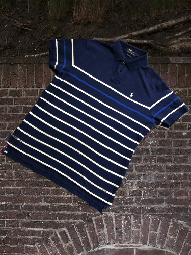 Polo Ralph Lauren × Vintage Vintage 90s Polo Ralph Lauren Striped Shirt Size US L / EU 52-54 / 3 - 1 Thumbnail