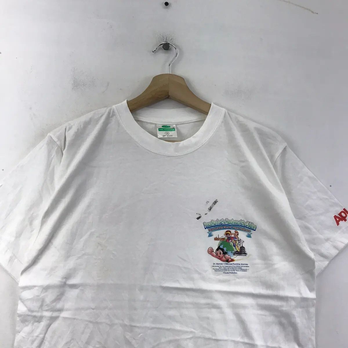 Anime Vtg ASTRO BOY ANIME Mighty Atom Welfare Event Tee Shirt Size US M / EU 48-50 / 2 - 3 Thumbnail