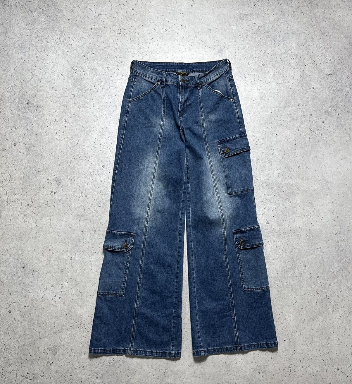 Ed Hardy Ed Hardy Women’s Big Logo Baggy Denim Jeans Size S Size 27" / US 4 / IT 40 - 2 Thumbnail