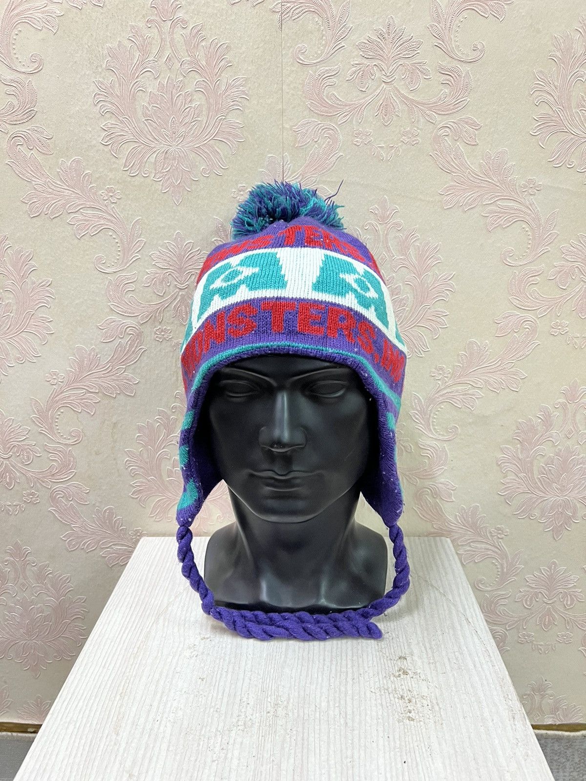 Cartoon Network × Disney Monster Disney Cartoon Earflap Beanie Hats Size ONE SIZE - 2 Thumbnail