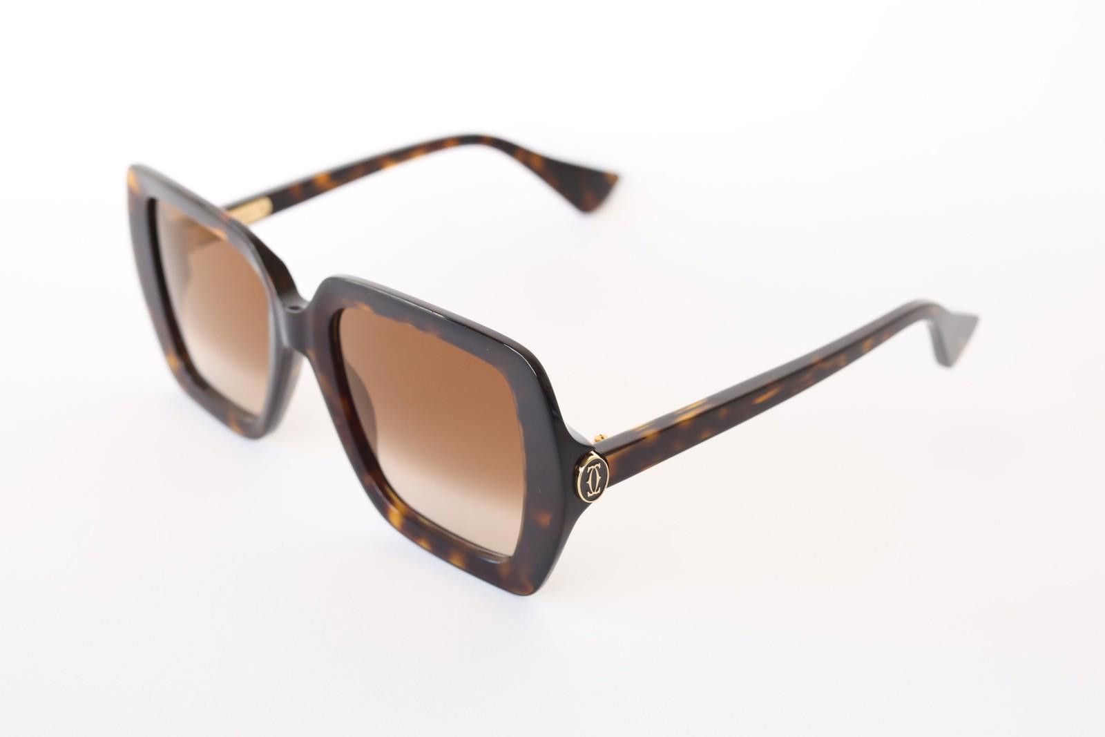 Cartier New Cartier eyewear optical sunglasses CT0507S 002 havana Size ONE SIZE - 3 Thumbnail