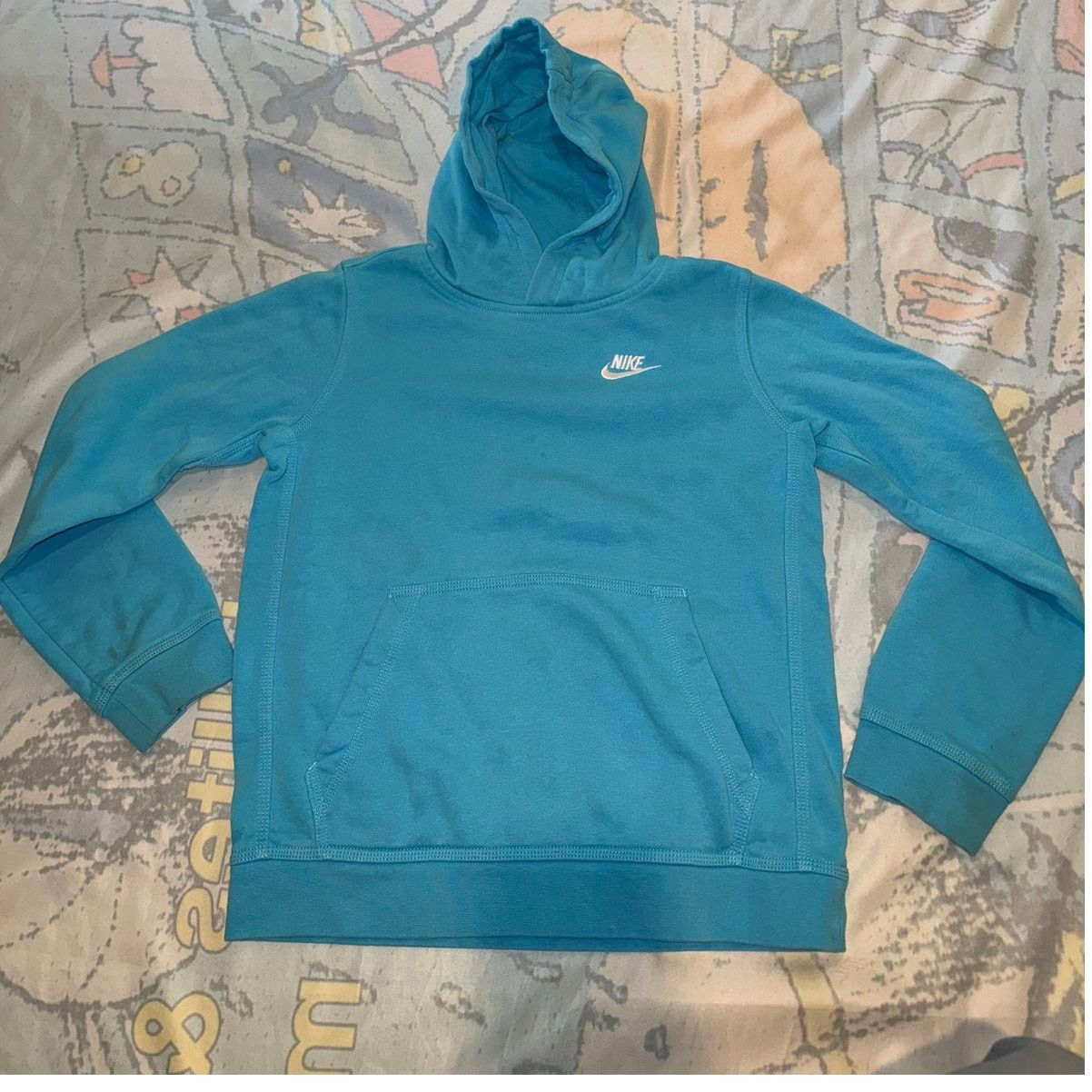 Nike Blue Nike Hoodie - Stylish and Comfortable - Great Condition Size US L / EU 52-54 / 3 - 1 Thumbnail