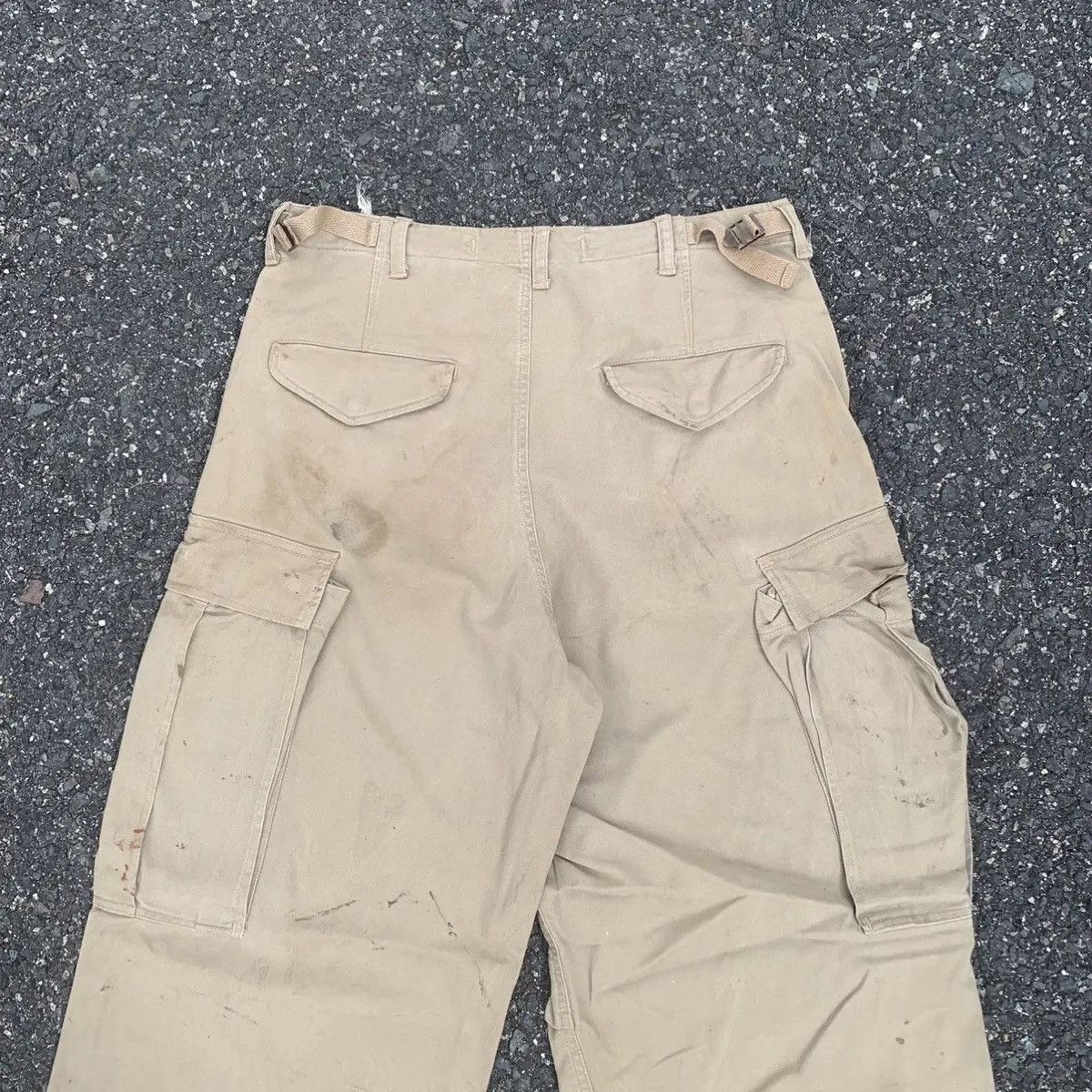 Avirex RUSTY DIRTY‼️ AVIREX M-65 UTILITY COMBAT CARGO PANTS Size US 30 / EU 46 - 12 Thumbnail