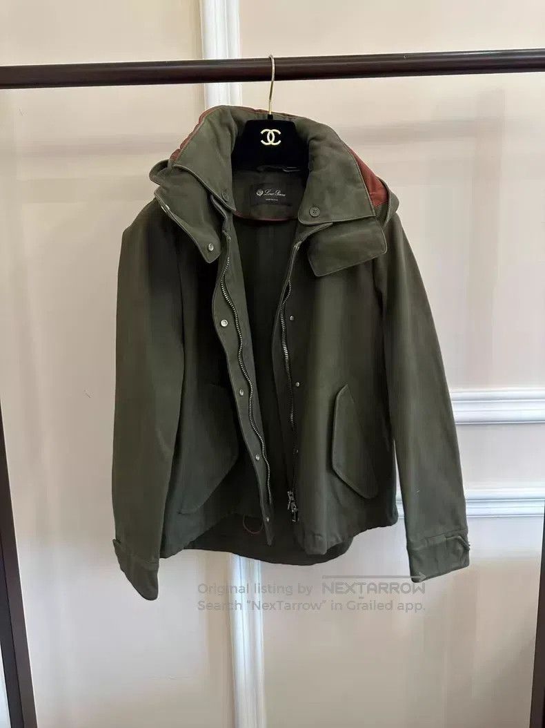 Loro Piana Loro Piana Military Green Trench Coat Size XS / US 0-2 / IT 36-38 - 1 Thumbnail