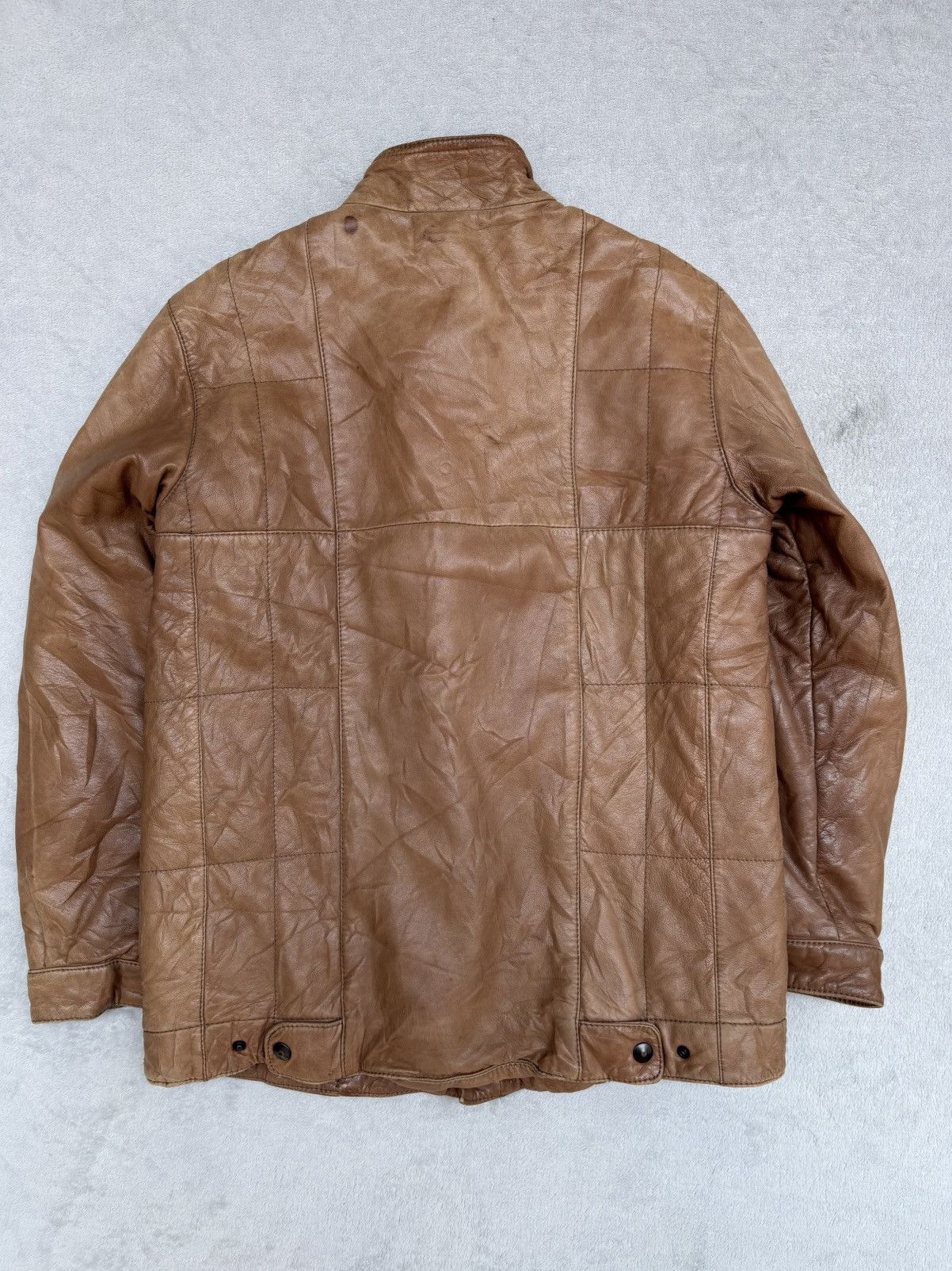 Bally 1980s Bally International Paneled Leather Jacket Size US S / EU 44-46 / 1 - 3 Thumbnail