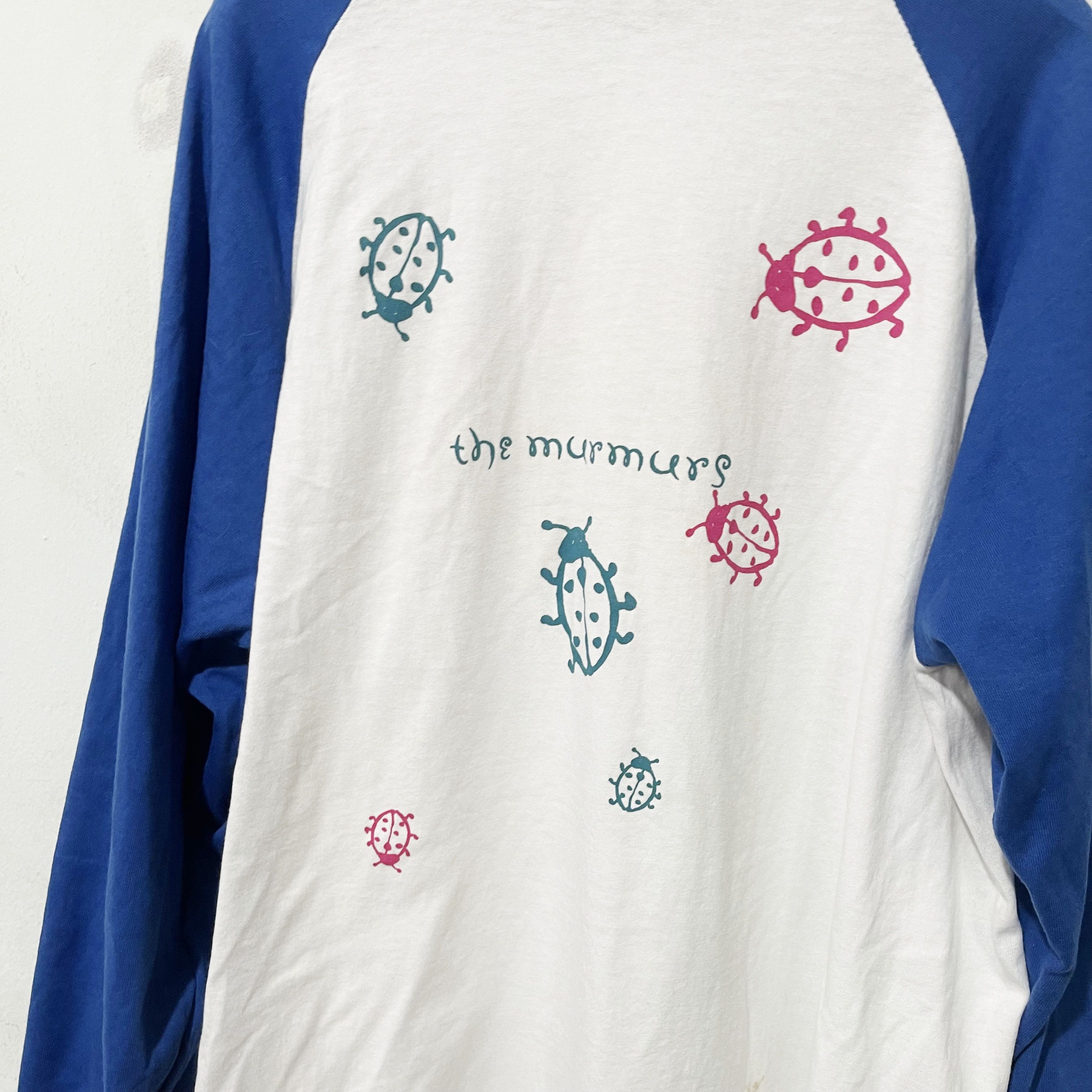 Band Tees Vintage 90s The Murmurs Band 3/4 Sleeve Shirt Size US XL / EU 56 / 4 - 4 Thumbnail