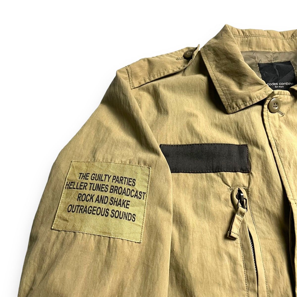 Codes Combine × If Six Was Nine × Le Grande Bleu (L.G.B.) 🇯🇵 VINTAGE COMDES COMBINE FOR MEN BUTTON UP FIELD JACKET Size US M / EU 48-50 / 2 - 4 Thumbnail