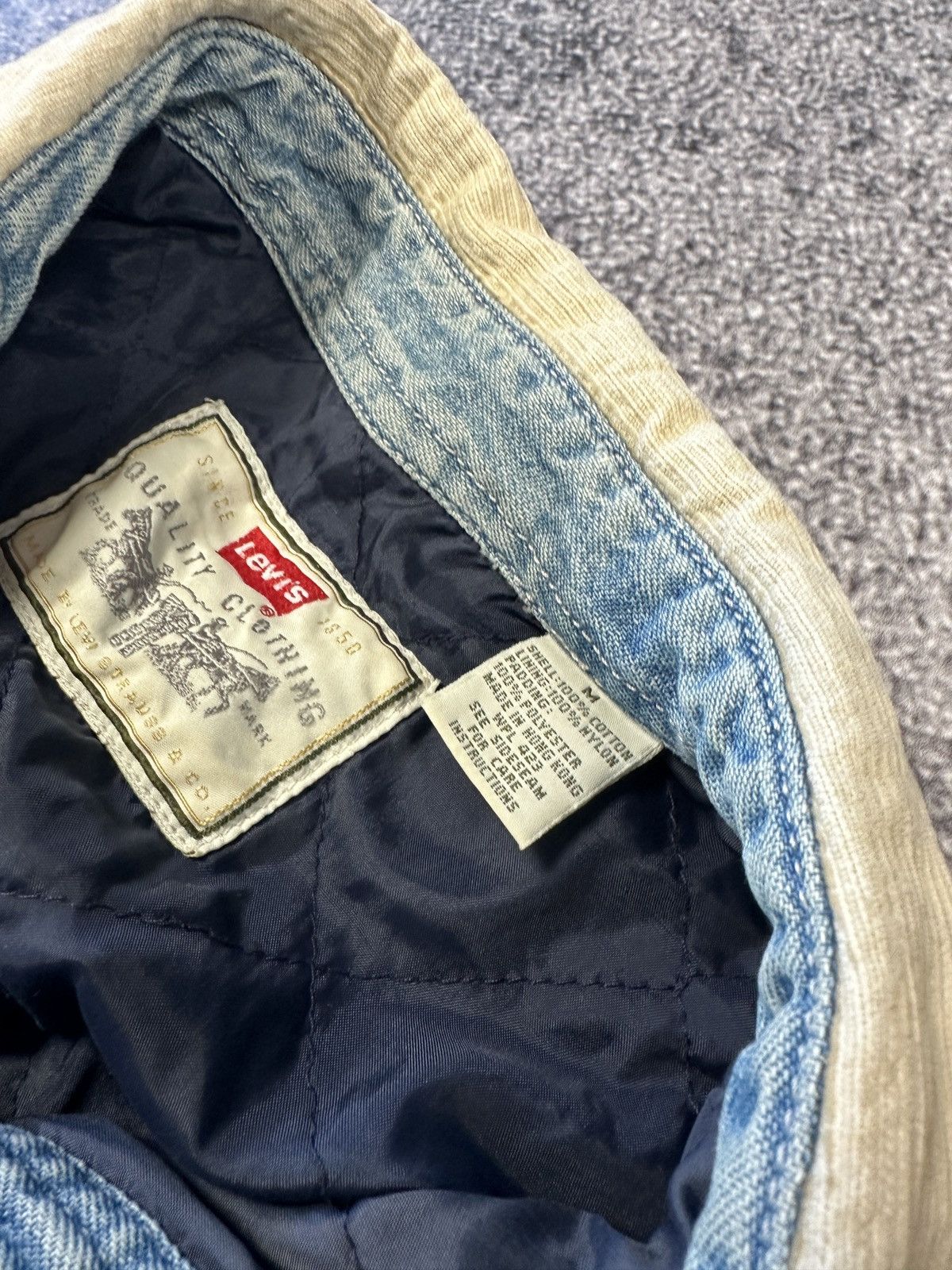 Levi's × Vintage Vintage Levi’s Denim Jacket Streetwear Black Tab Rare USA M Size US M / EU 48-50 / 2 - 3 Thumbnail