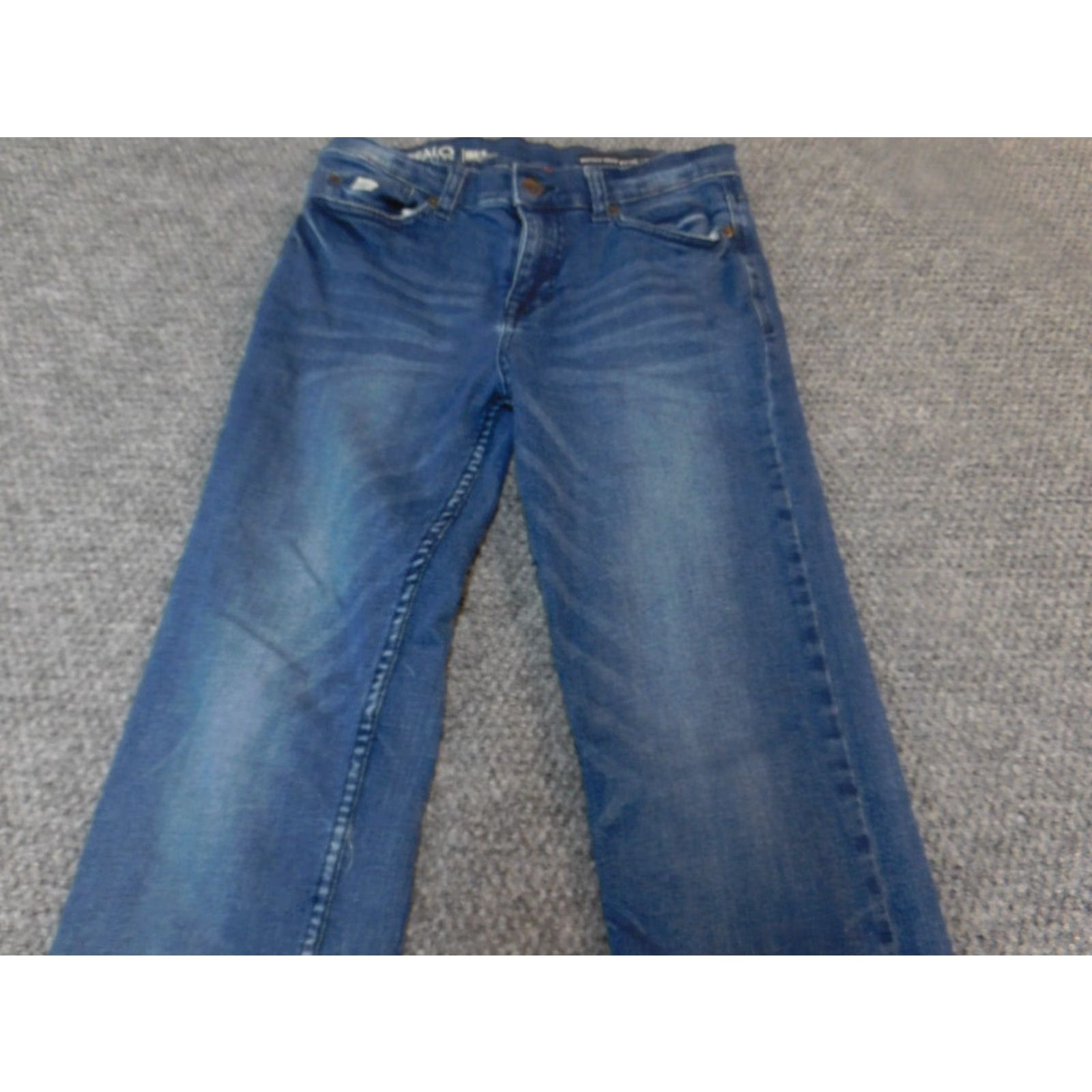 Buffalo David Bitton Buffalo by David Bitton Womens Jeans 26x26 Denim Straight Regular Blue Cotton 26 in Inseam Zipper Pockets Size 26" / US 2 / IT 38 - 6 Thumbnail