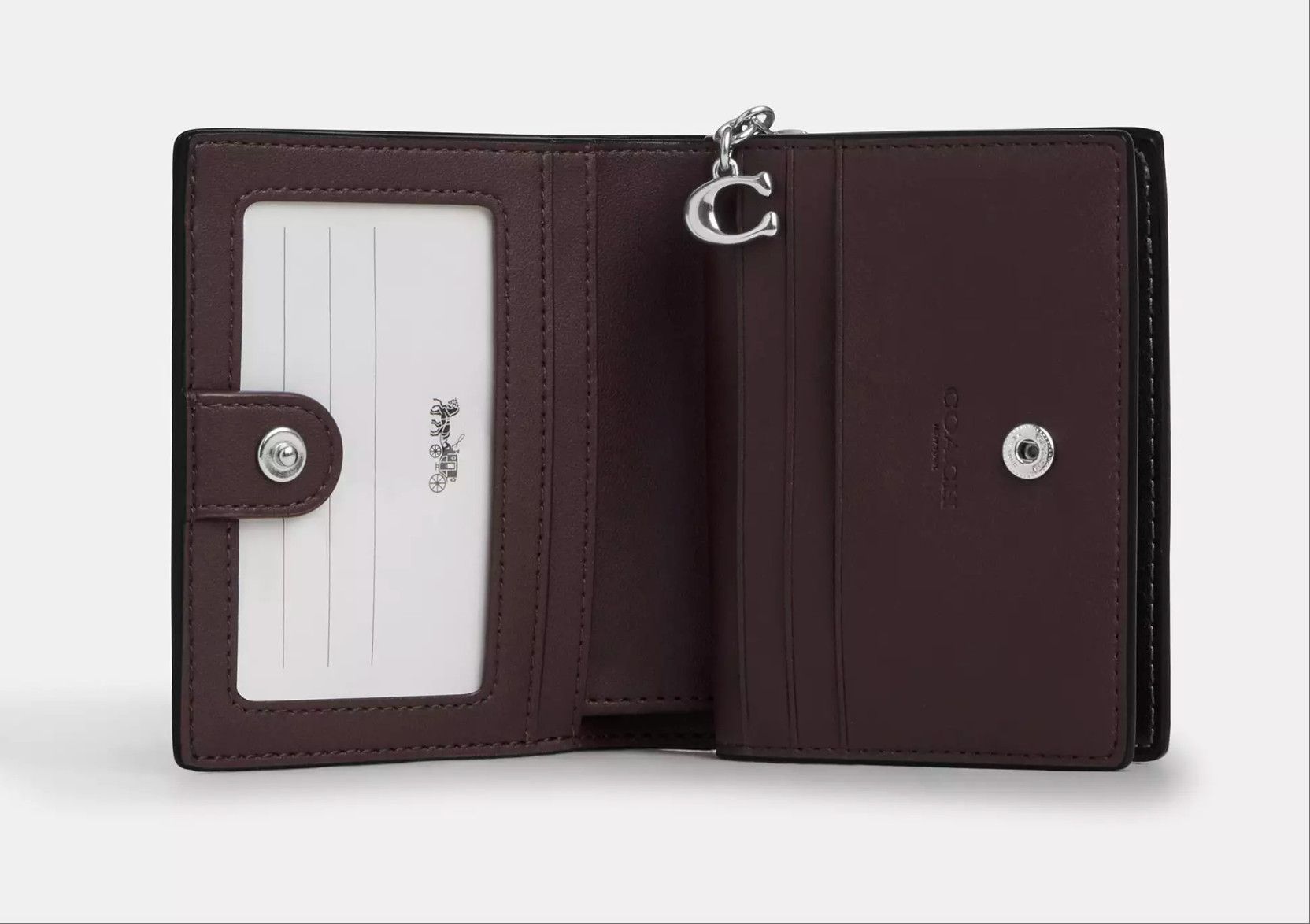 Coach Snap Wallet With Floral Print CBO76 Size ONE SIZE - 5 Thumbnail