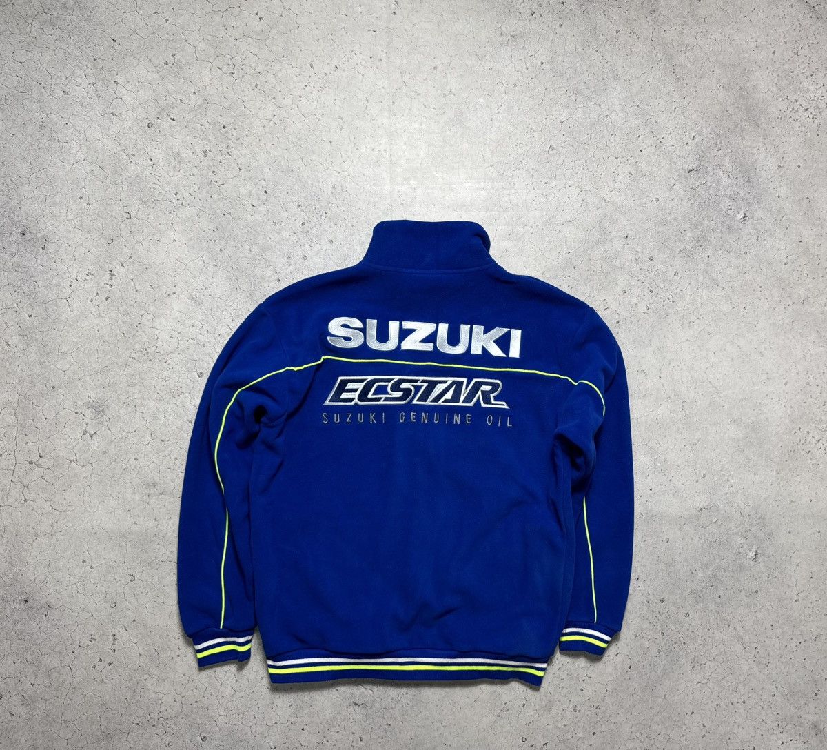 NASCAR Suzuki NEW Fleece Jacket Full Zip Racing Big Logo Size US M / EU 48-50 / 2 - 8 Thumbnail