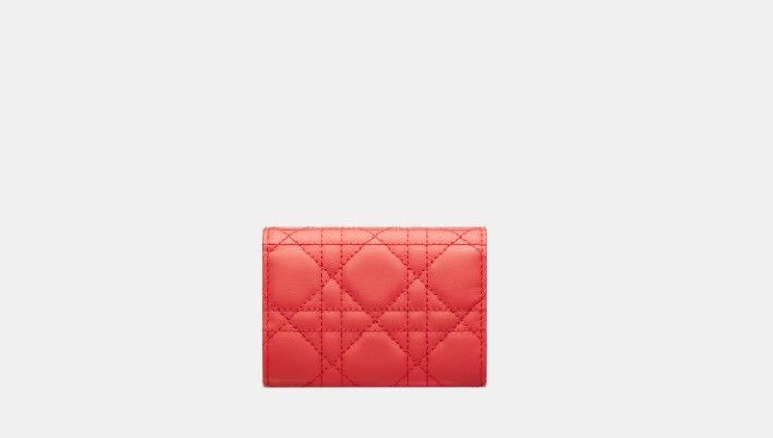 Dior o1w1db10325 Size: OS / S0966ON Glycine Wallet in Coral Size ONE SIZE - 4 Thumbnail